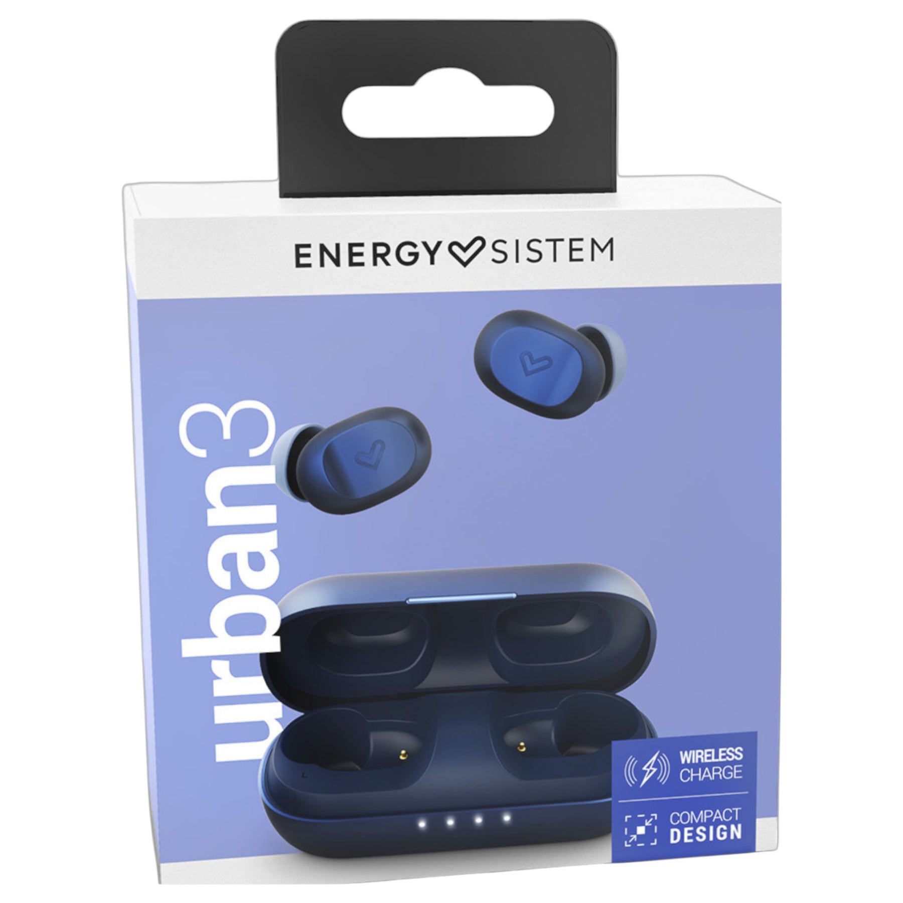 Audífonos Energy Sistem Urban3 Bluetooth TWS Índigo 25 Horas