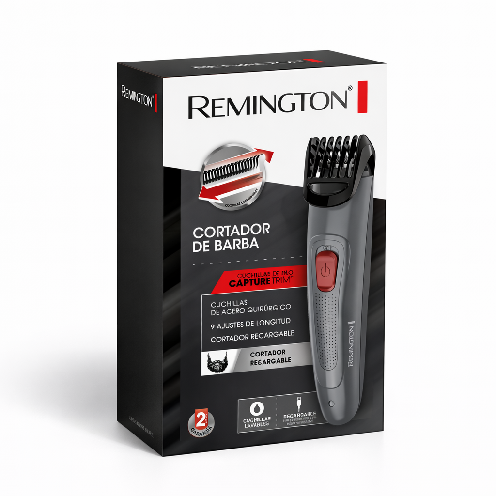 Cortadora de Barba Remington Beard Boss MB08A Recargable