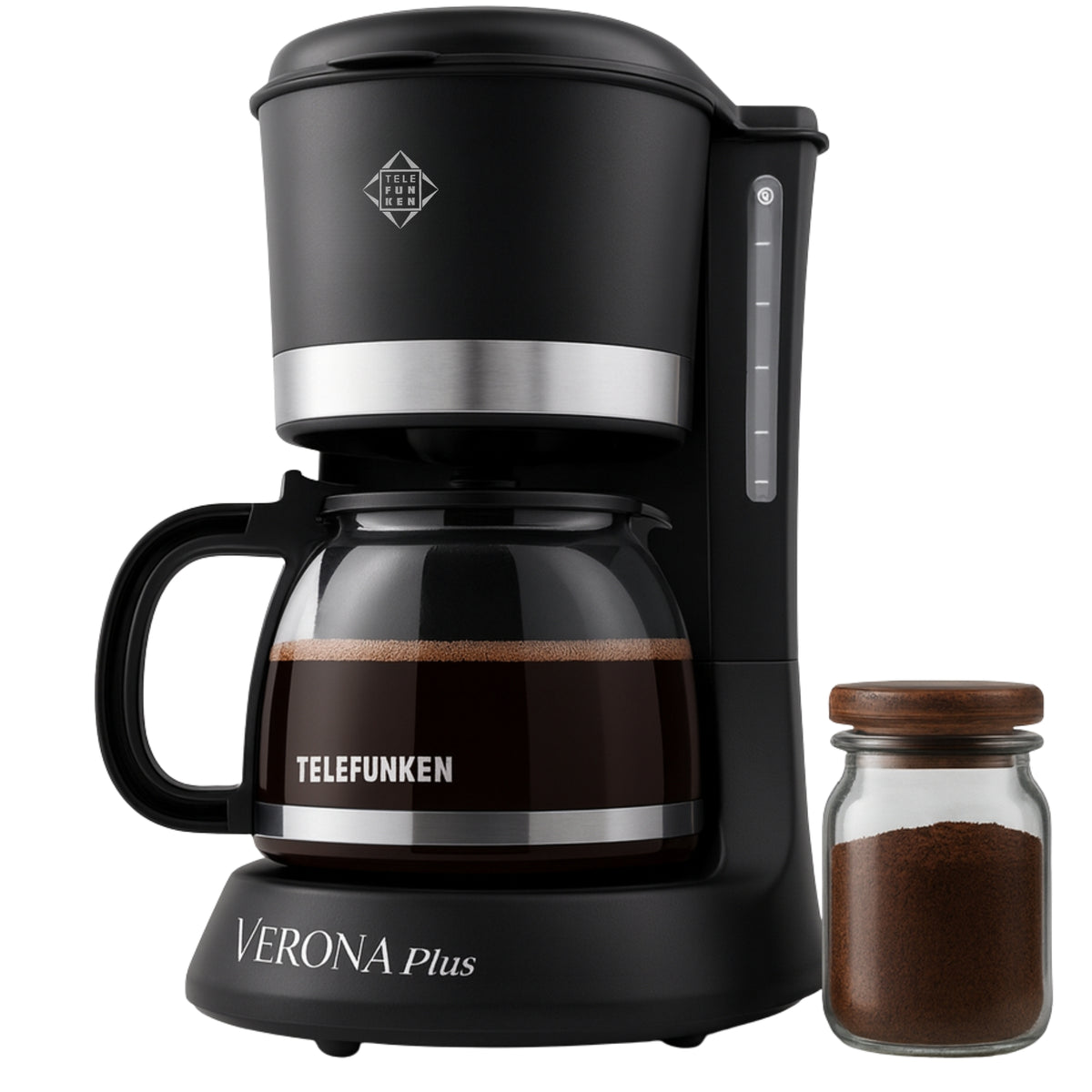 Cafetera Eléctrica Keep Warm Verona Plus 1.2L Filtro Lavable