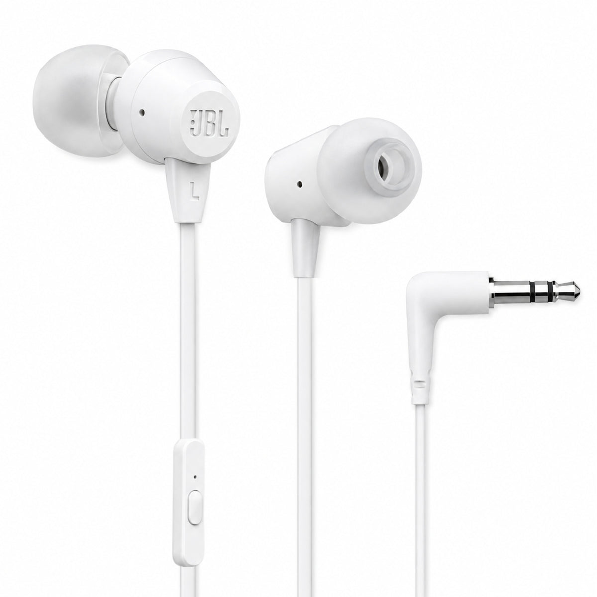 Audifono JBL In Ear con Manos Libre Harman C50 Hi Bass White