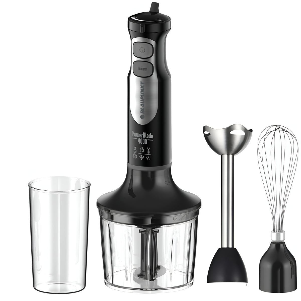 Batidora de Inmersión Power Blade Pro 1000W  Serie 4000 3en1