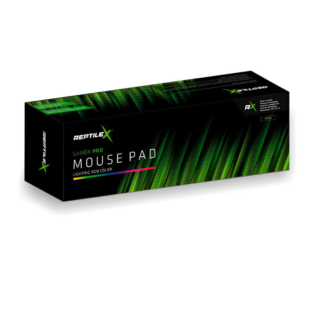 Mouse Pad Gamer RGB XXL RGB 40x90cm / 4mm Reptilex RX-0022
