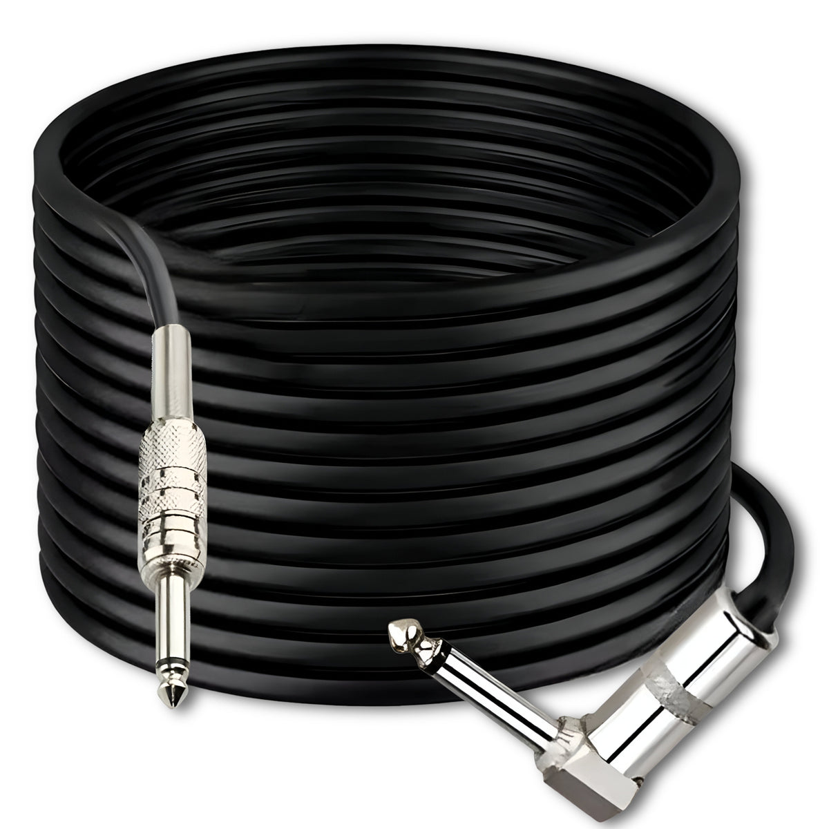 Cable de Audio Jack 6.3mm Macho a 6.3mm Macho 10 Metros en L