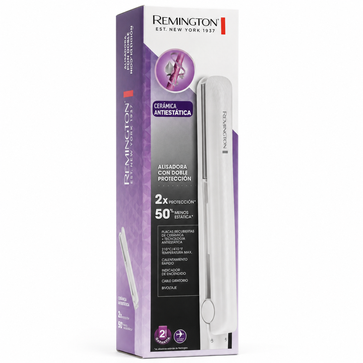 Alisador De Cabello Remington S1305 Ceramic Pro Anti Frizz