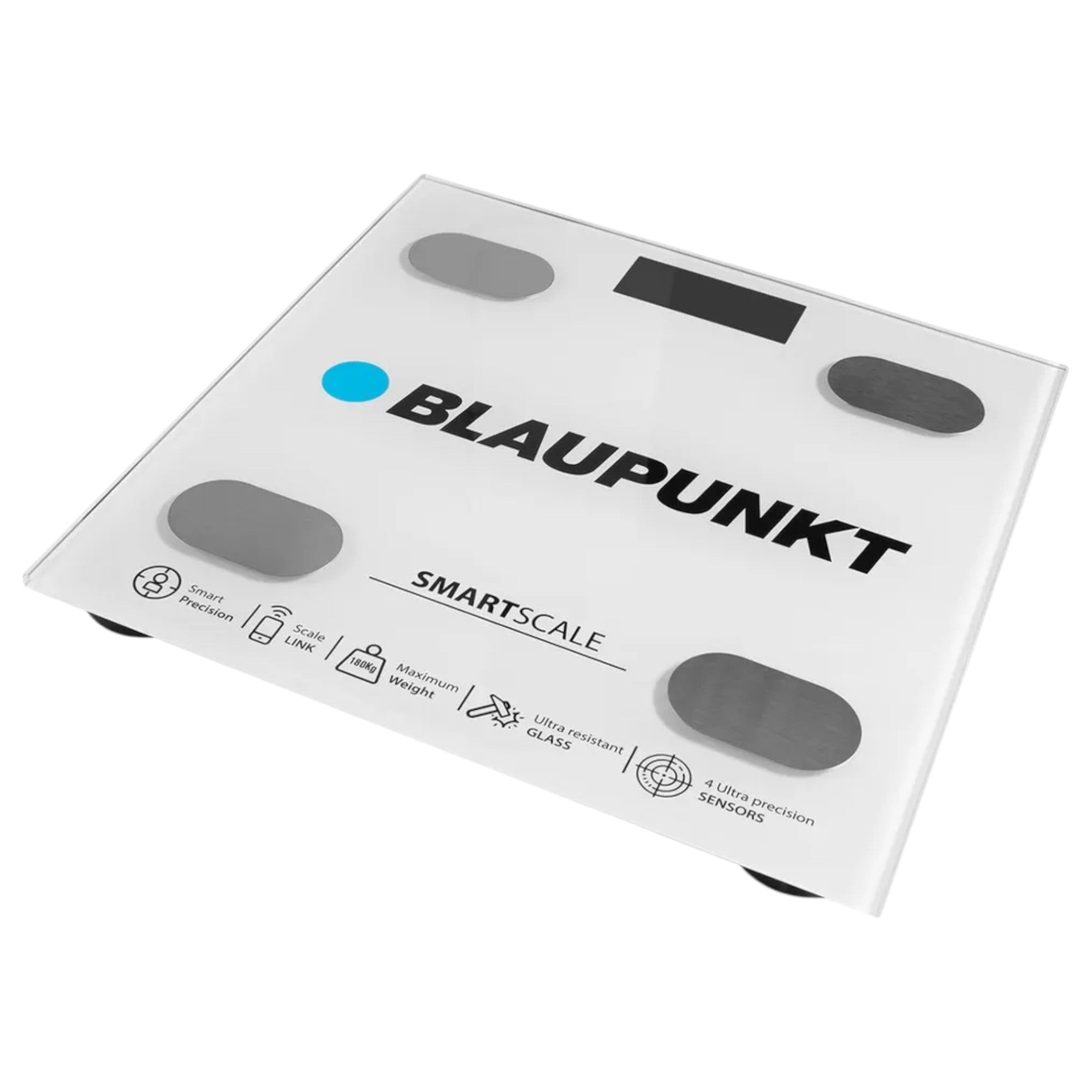 Balanza Digital Corporal Blaupunkt Smart Scale 180KG White