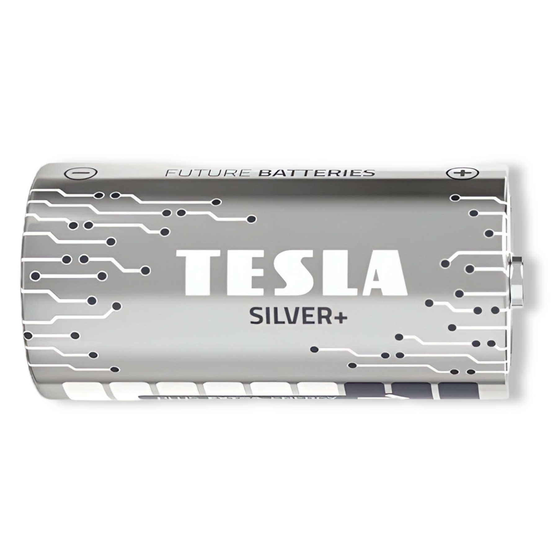 Pack 12 Pilas C Tesla Silver+ Alkaline Plus Extra Energy