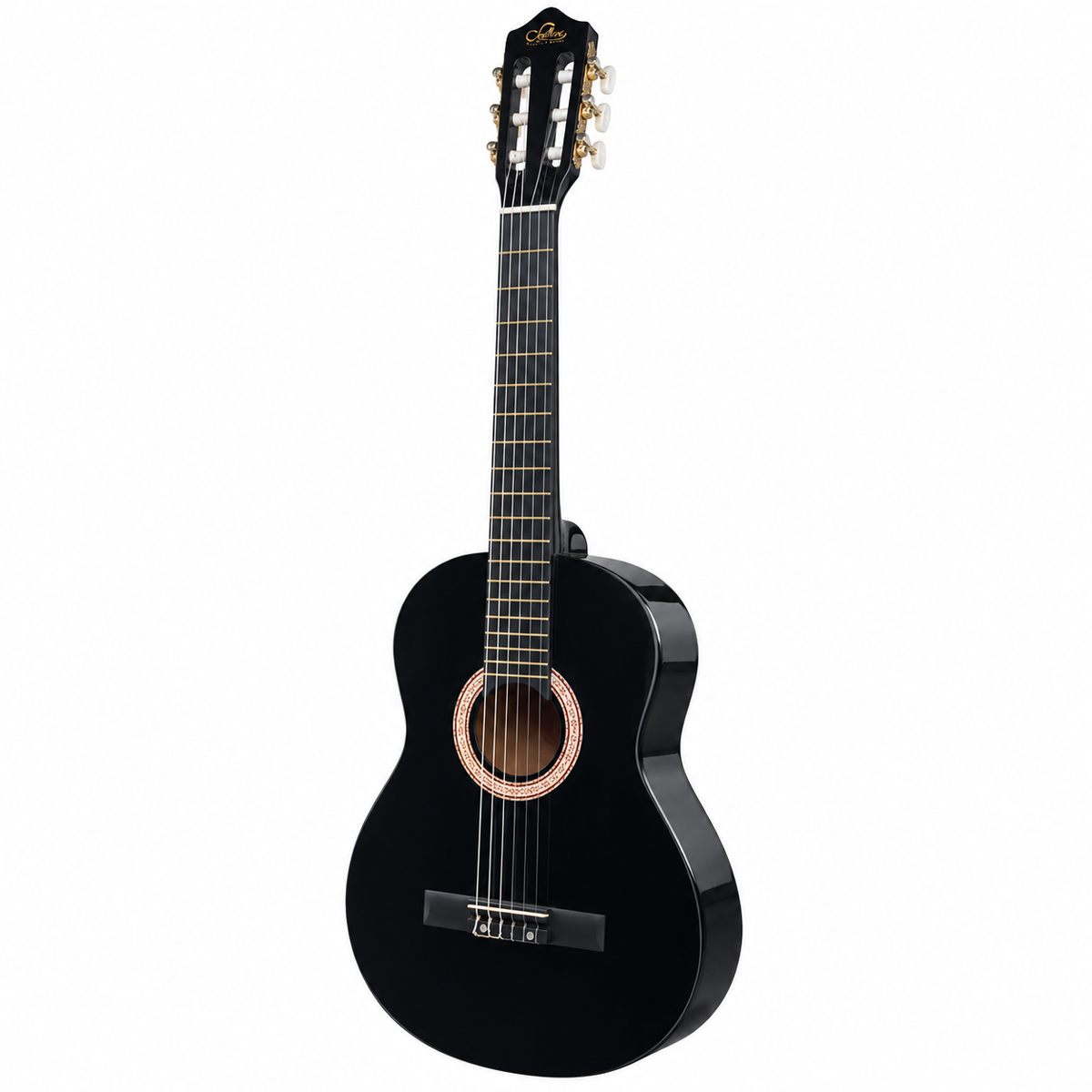 Guitarra Clásica Sevillana 30” para Niños Negro + Funda 8454