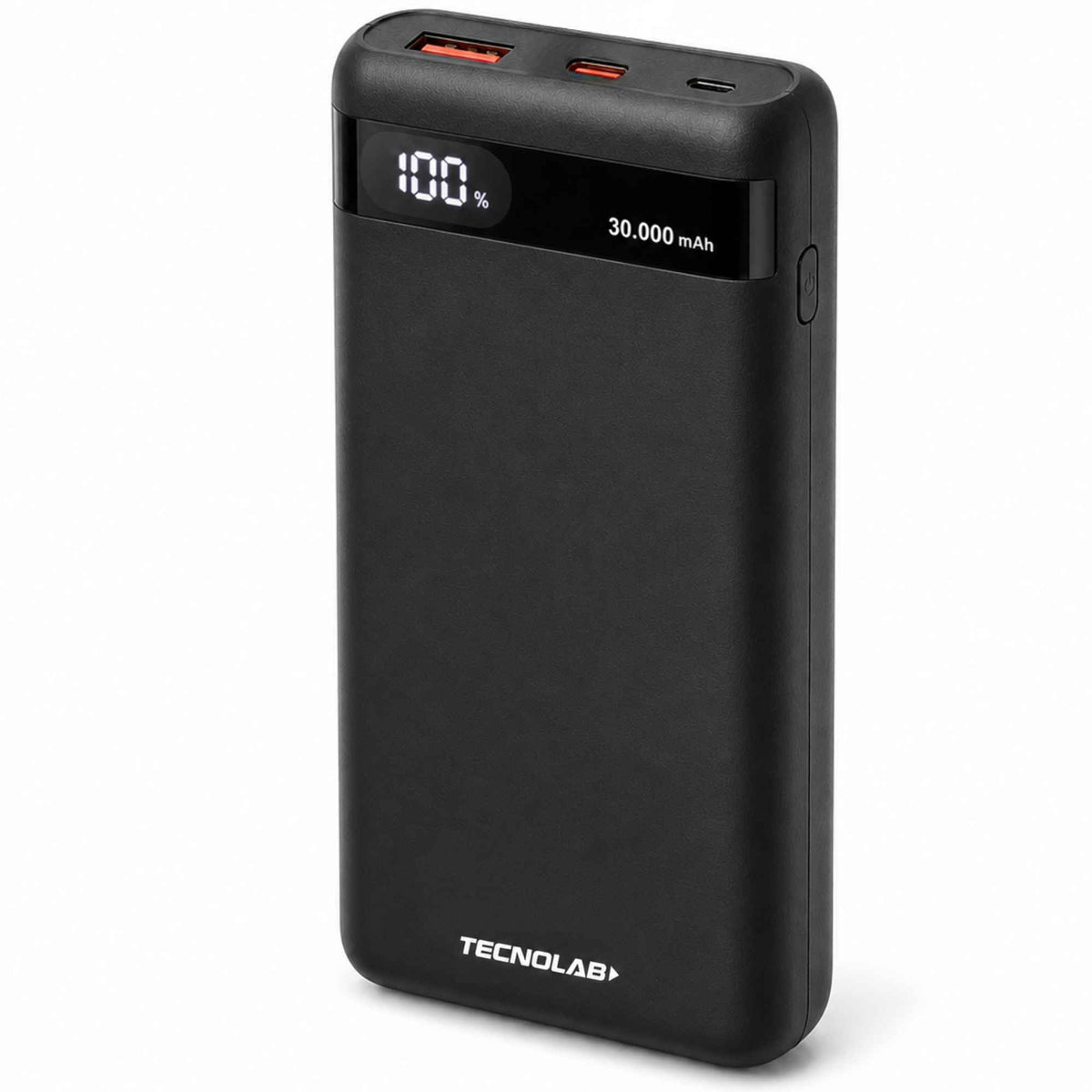Powerbank Ultra Rápido de 30.000 MAH Multipuertos Black