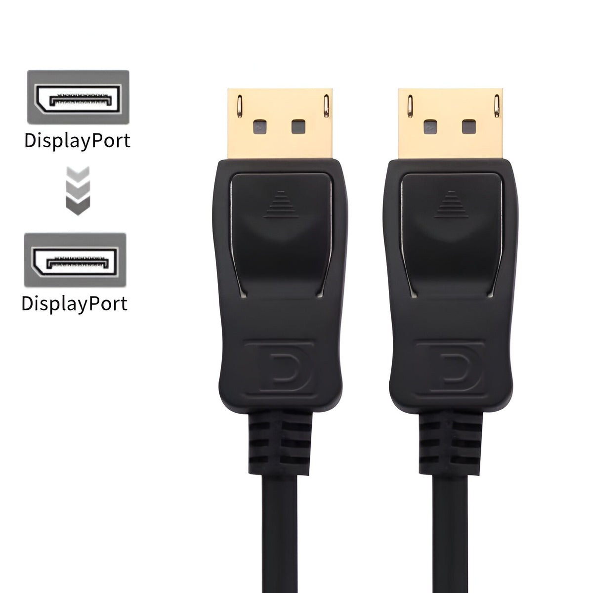 Cable DisplayPort 4K UHD + HDR 3D / 60HZ Ulink 1.8M 0150154
