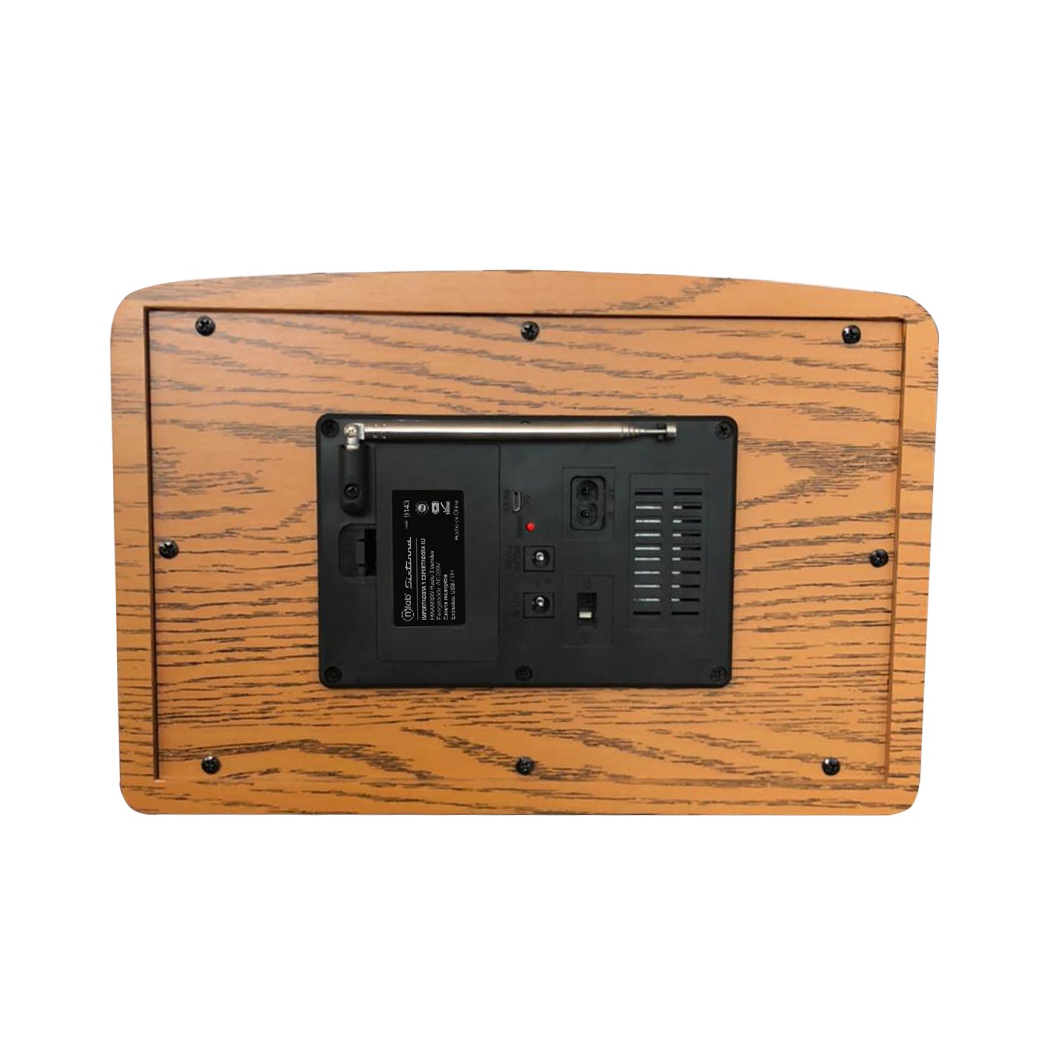 Parlante Portátil BT Retro Sixtinna Años 1930 AM/ FM/ SW