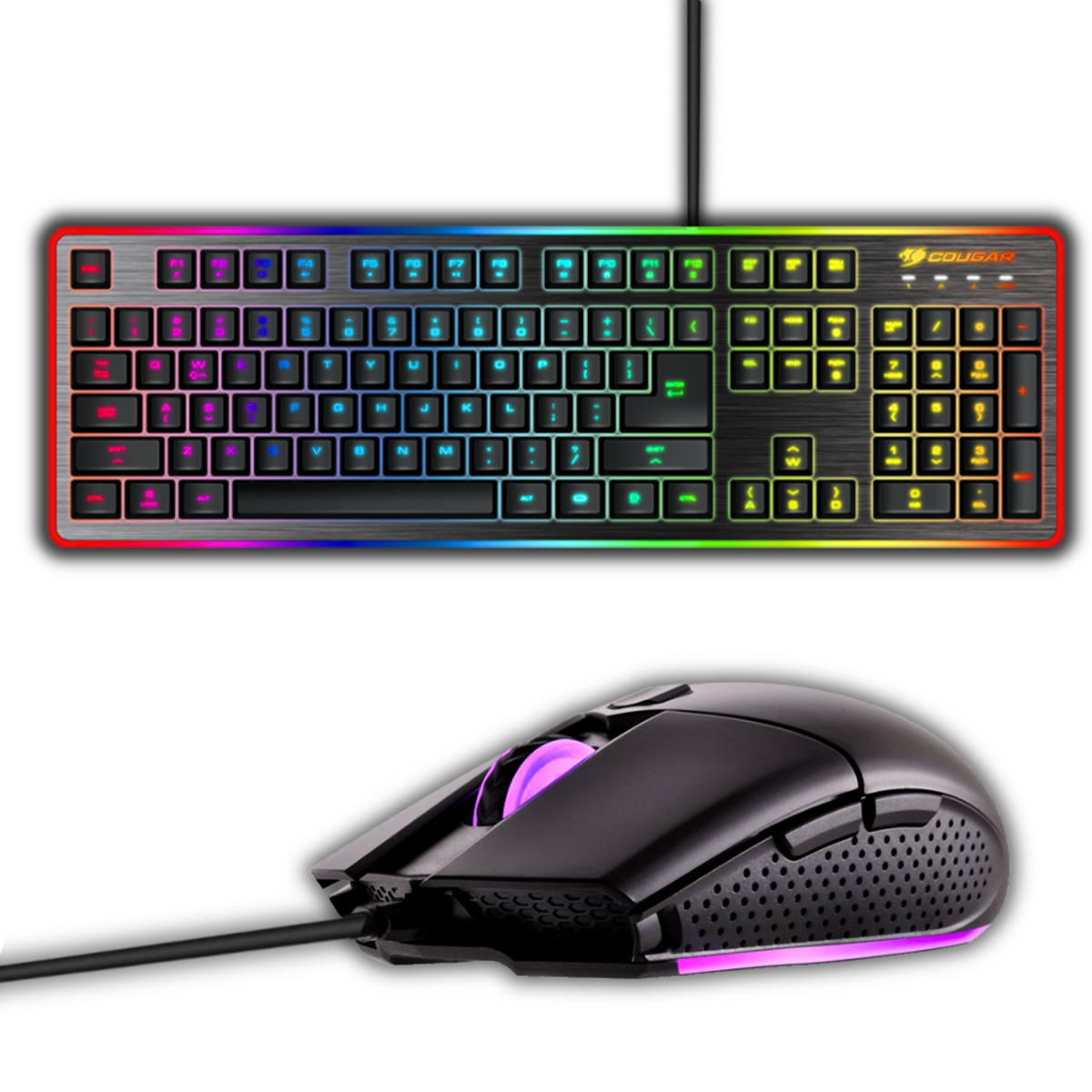 Kit Gamer Mouse y Teclado Cougar Deathfire Ex RGB Anti-Ghosting