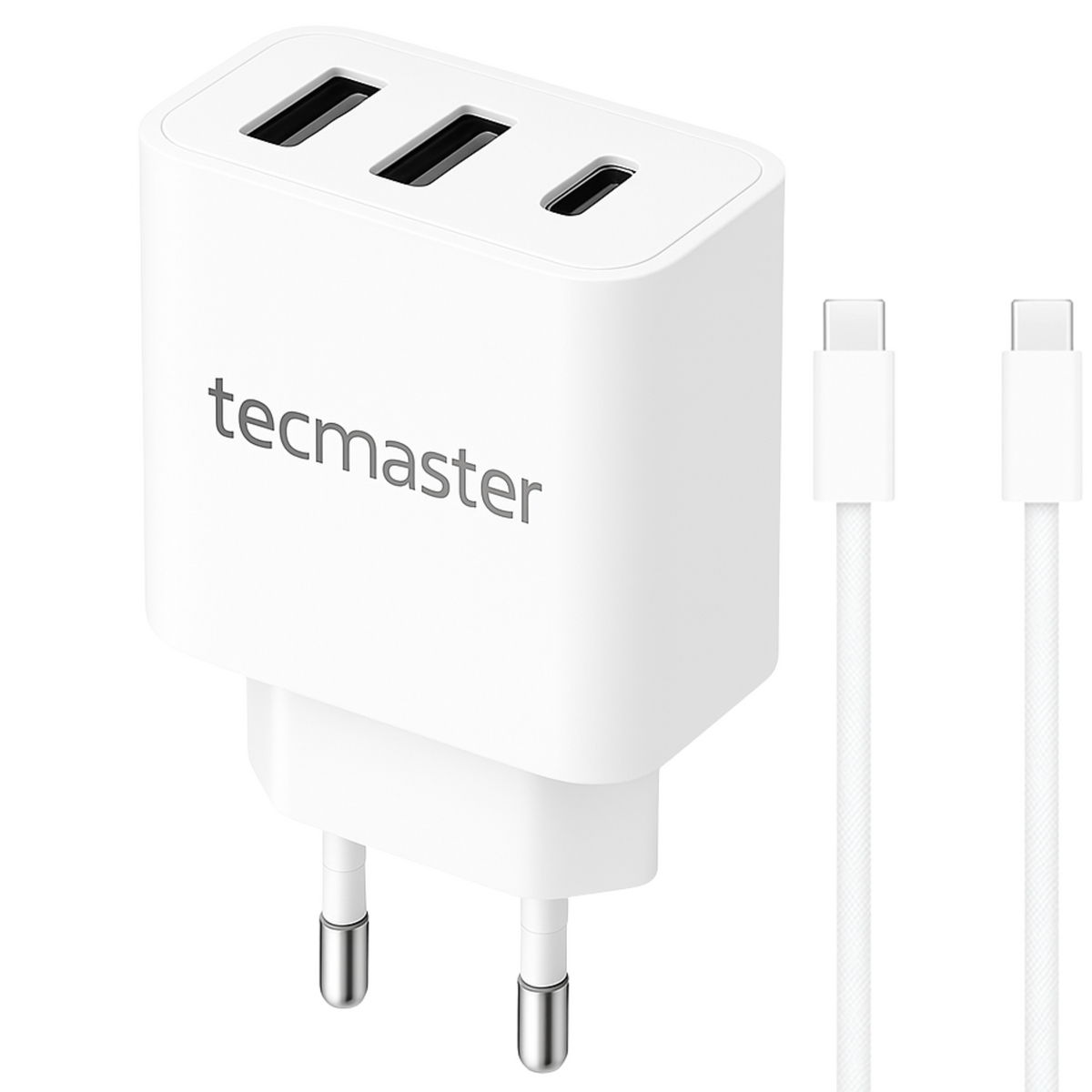 Cargador USB-C de Carga Rapida 30W con GAN + Power Delivery