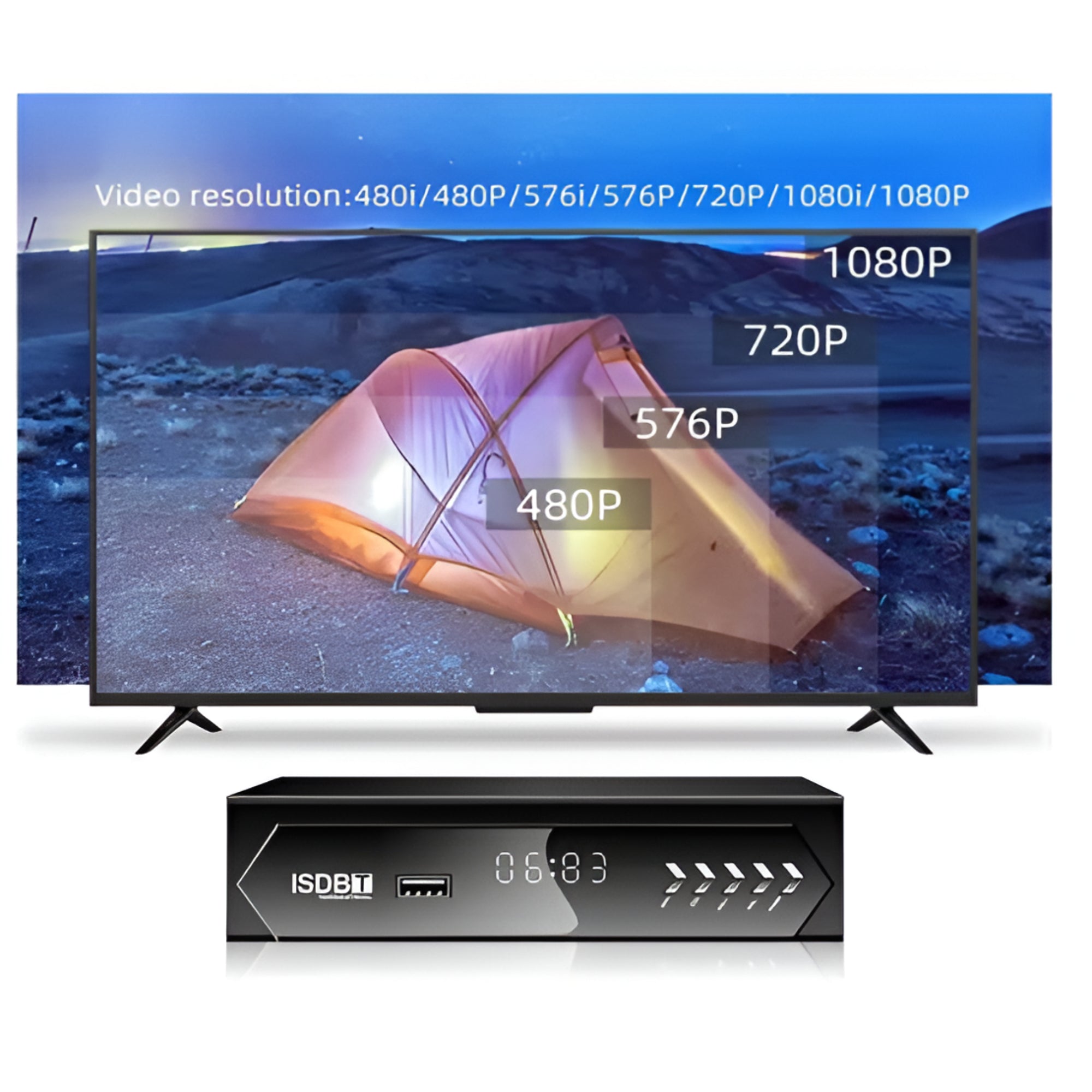 Decodificador de Señal Digital para TV ISDB-T High Power