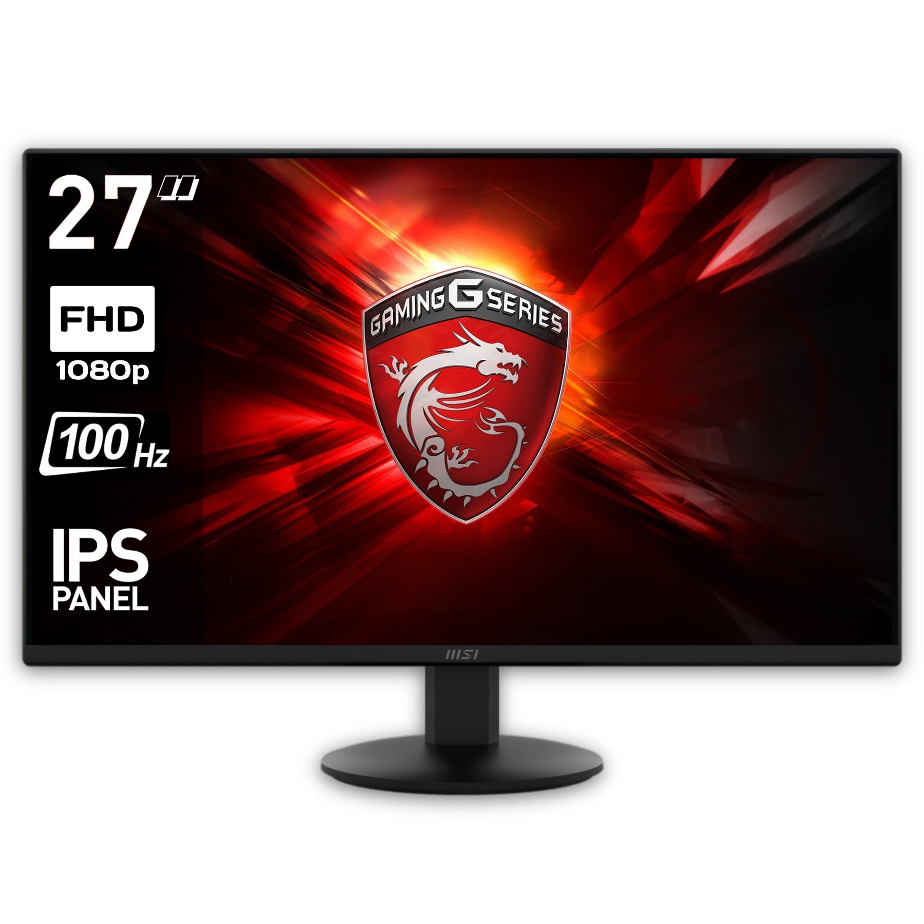 Monitor Gamer MSI PRO 27" Full HD 100HZ+ HDR Ultra Light IPS