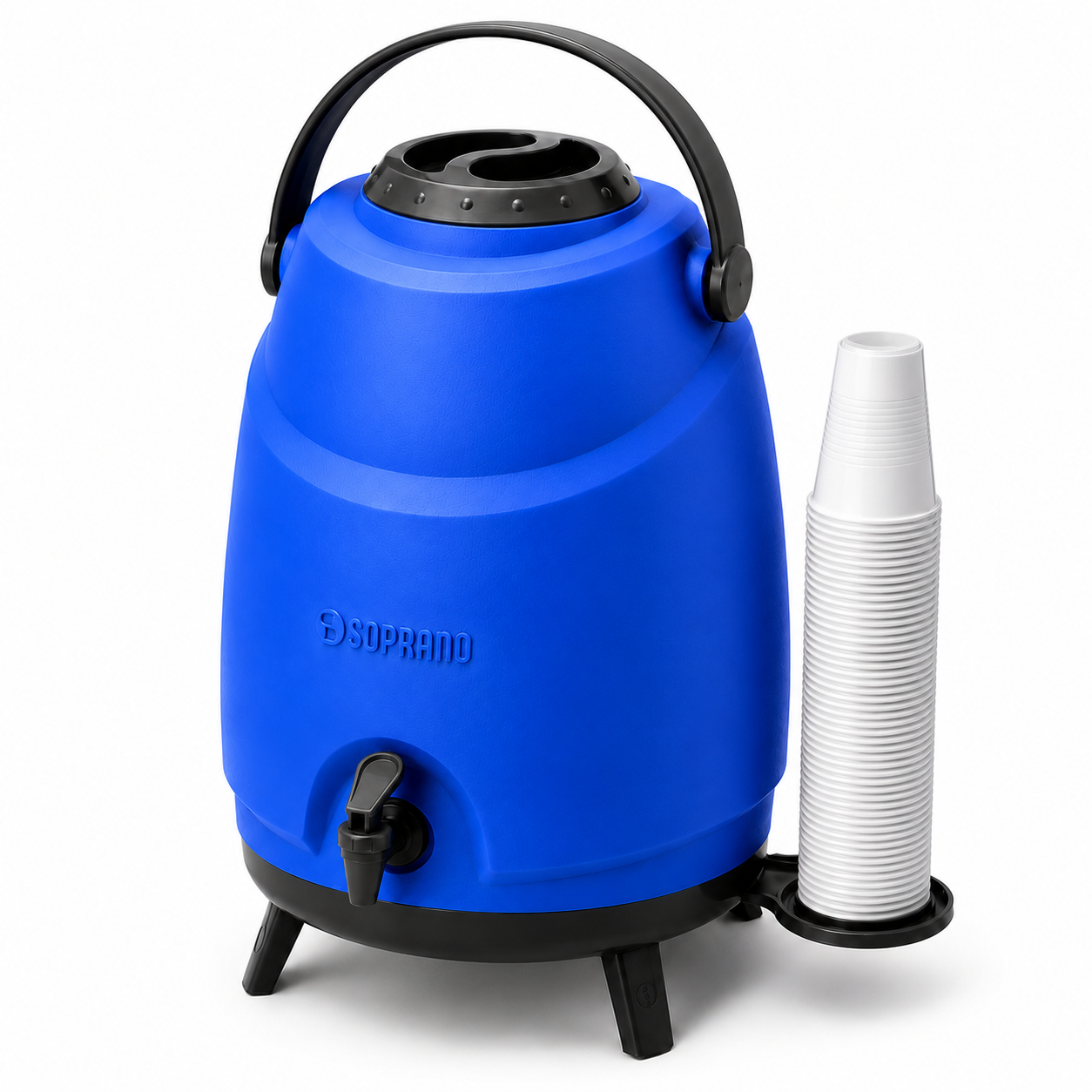 Maxi Termo 12 Litros Soprano Azul para Agua Fria y Caliente