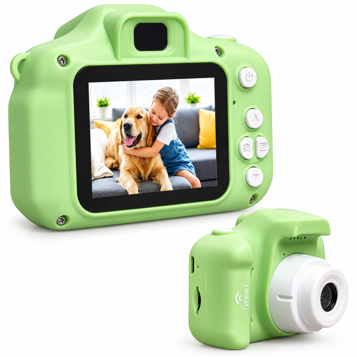 Cámara Digital Kinder Pics Kids 3MP/ FHD/ LCD 2" Recargable
