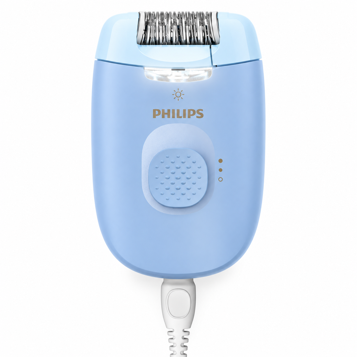 Depiladora Philips Serie 4000 BRE247 Alámbrica con Luz LED