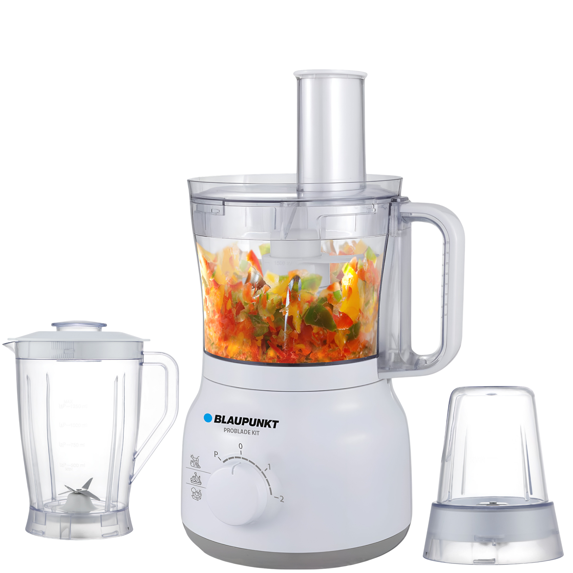 Kit Procesador de Alimentos Pro Blade 3en1 850W Dual Speed