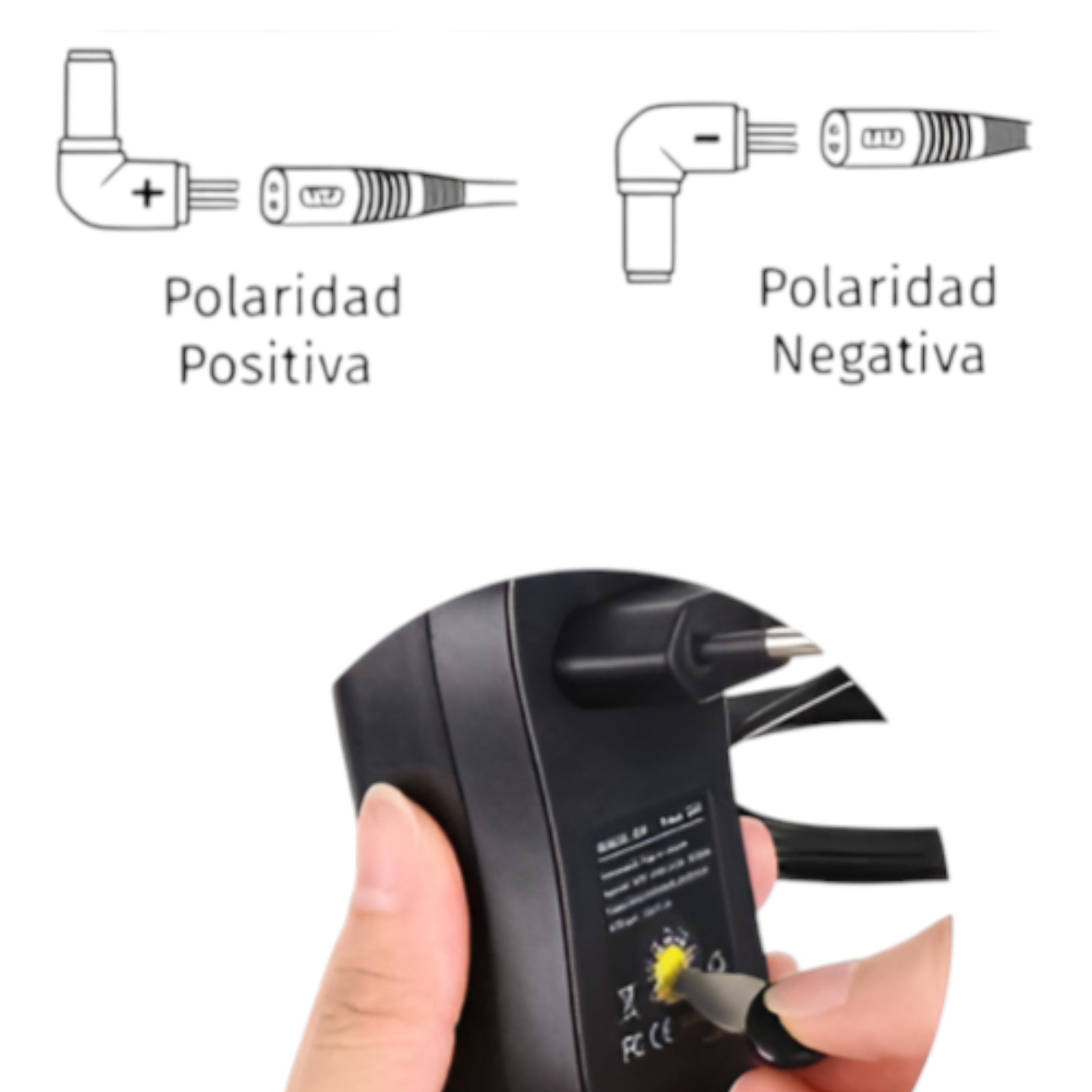 Transformador Universal de 12V / 1A / 12W con 8 Conectores
