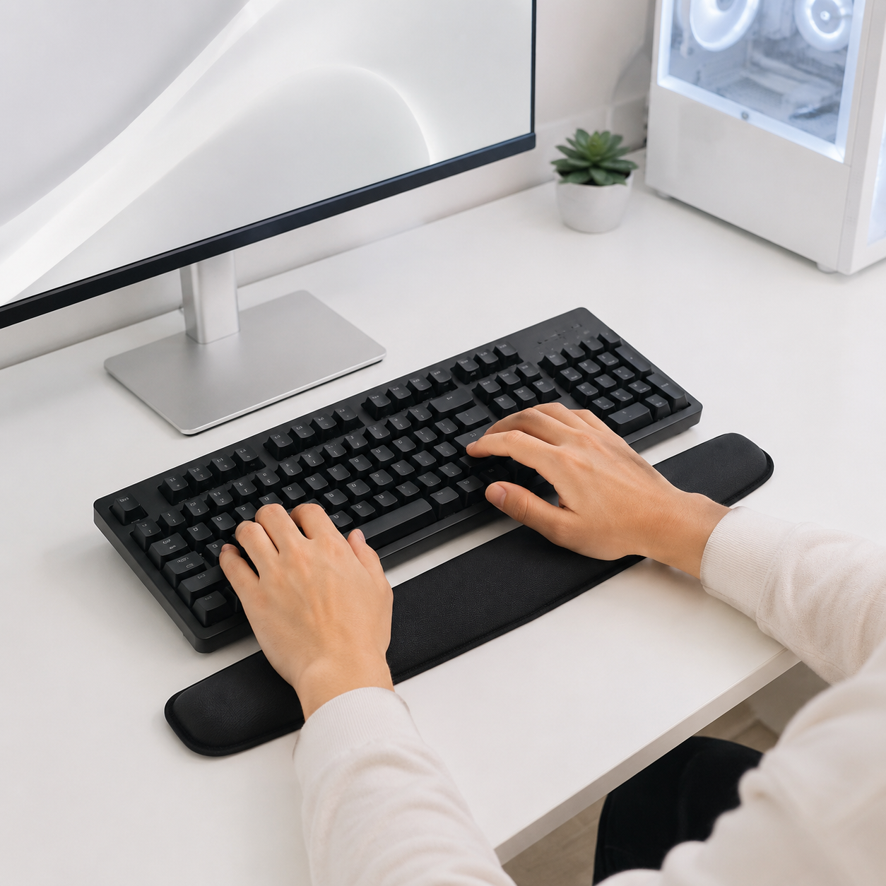 Apoya Muñecas Para Teclado Ultra Ergonómico Wrist Rest 00250
