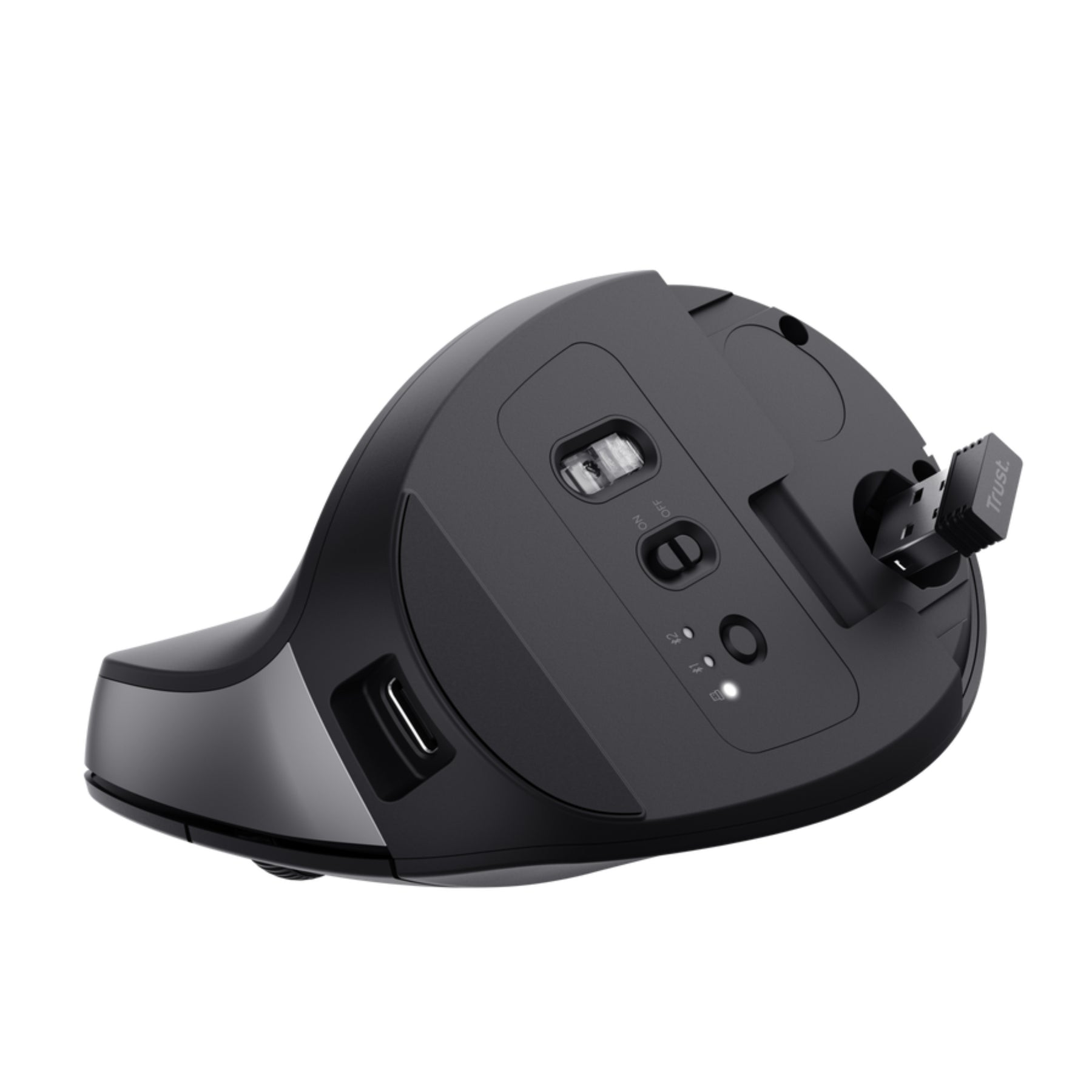Mouse Inalámbrico Vertical Ergonómico Bayo+ Bluetooth / USB