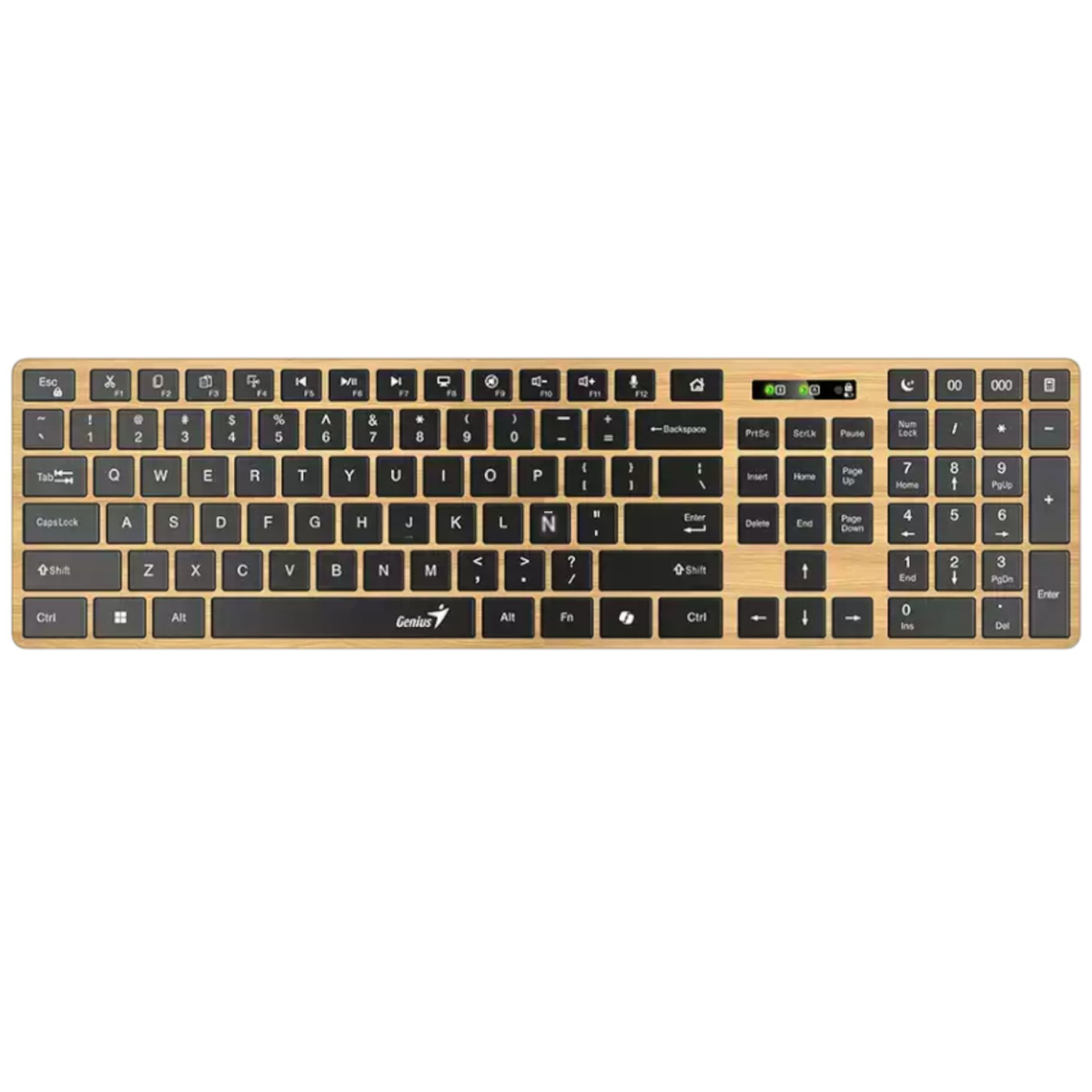 Teclado Dual Wireless Bluetooth + USB 2G Slimstar Copilot AI