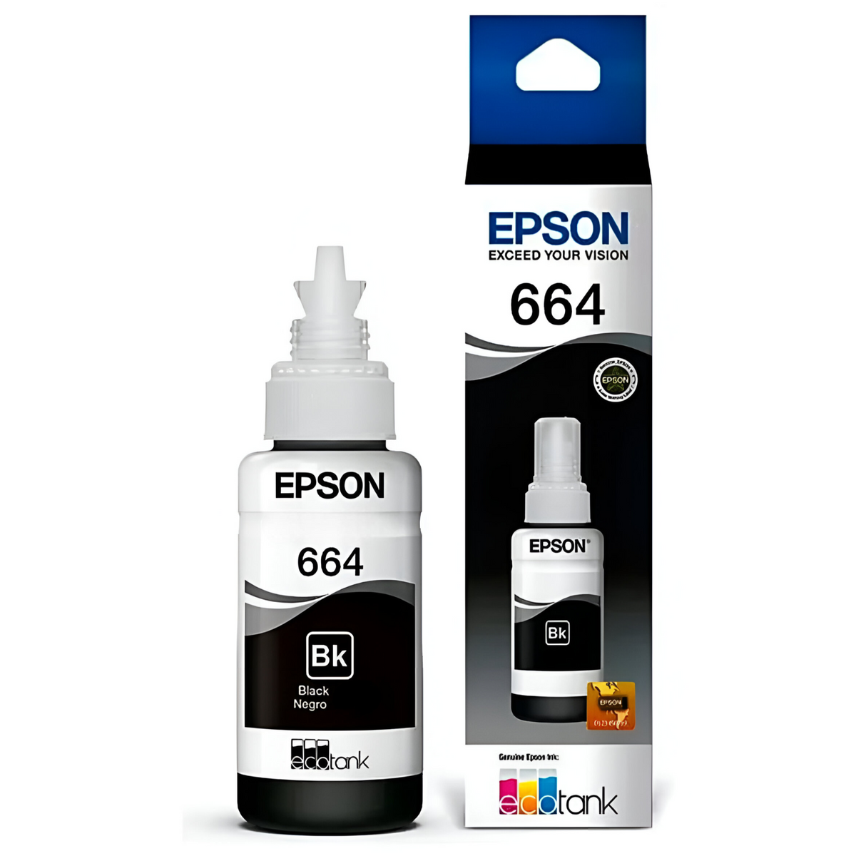 Tinta Epson 664 Original Negra 70Ml Premium Edition