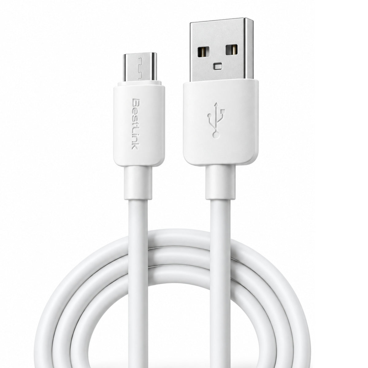 Cable de Datos Fujitel Micro USB 1MT Blanco USBMICRO01B