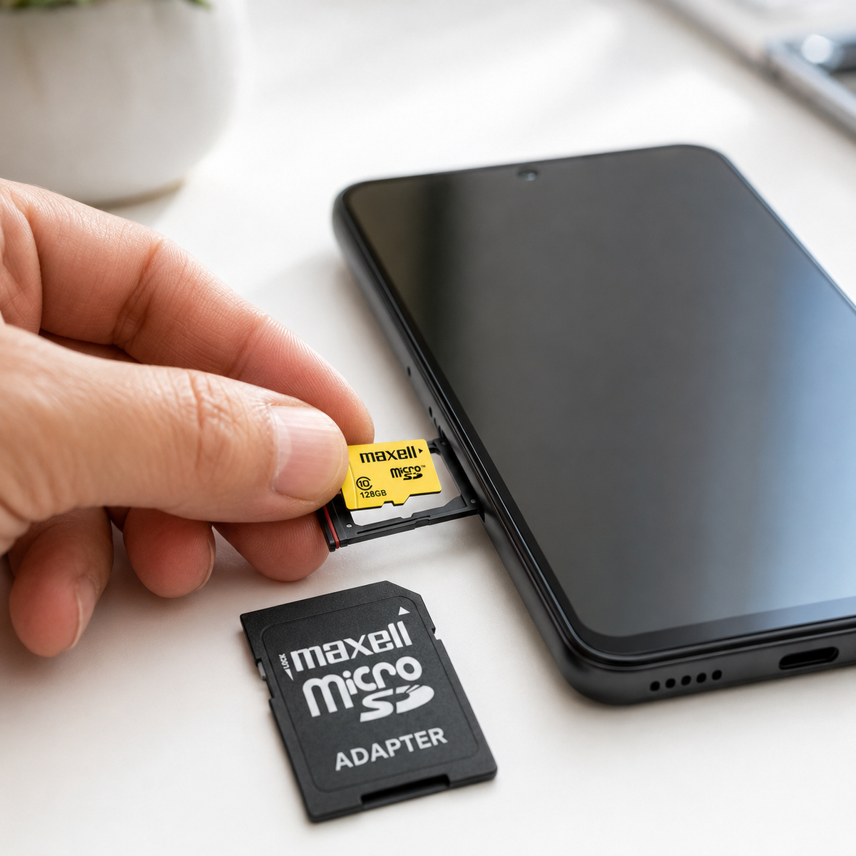 Memoria MicroSD Maxell 128GB Clase 10 High Speed UHS-1