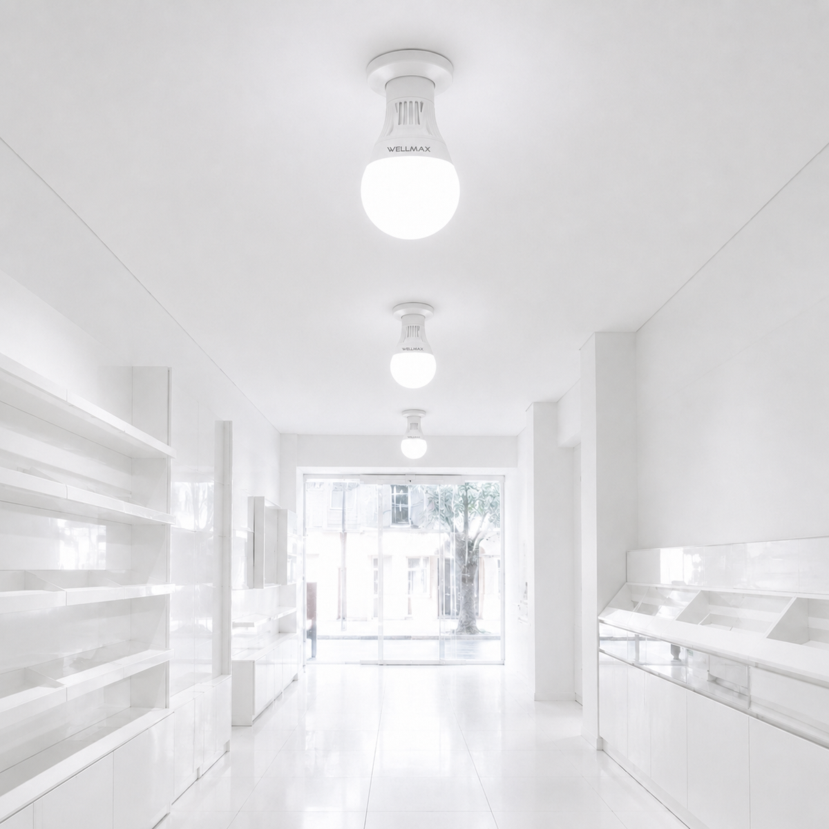 Ampolleta LED Samsung 9W con Sensor de Luz & Encendido Automático