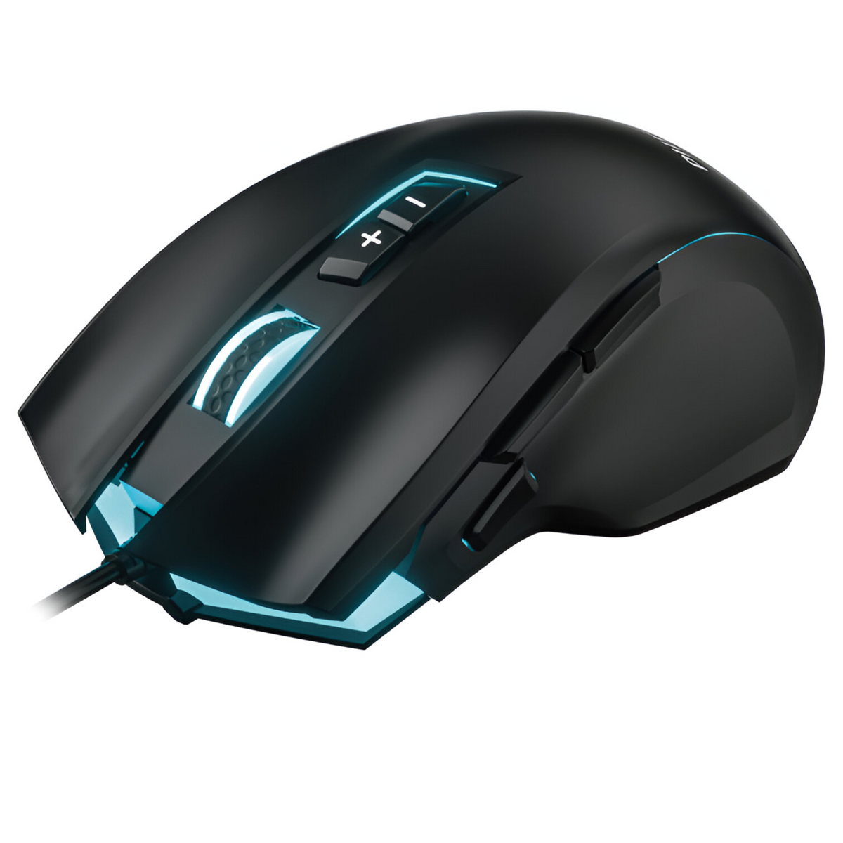 Mouse para Gamers Philips G201 Full RGB 4000 DPI - 9 Botones