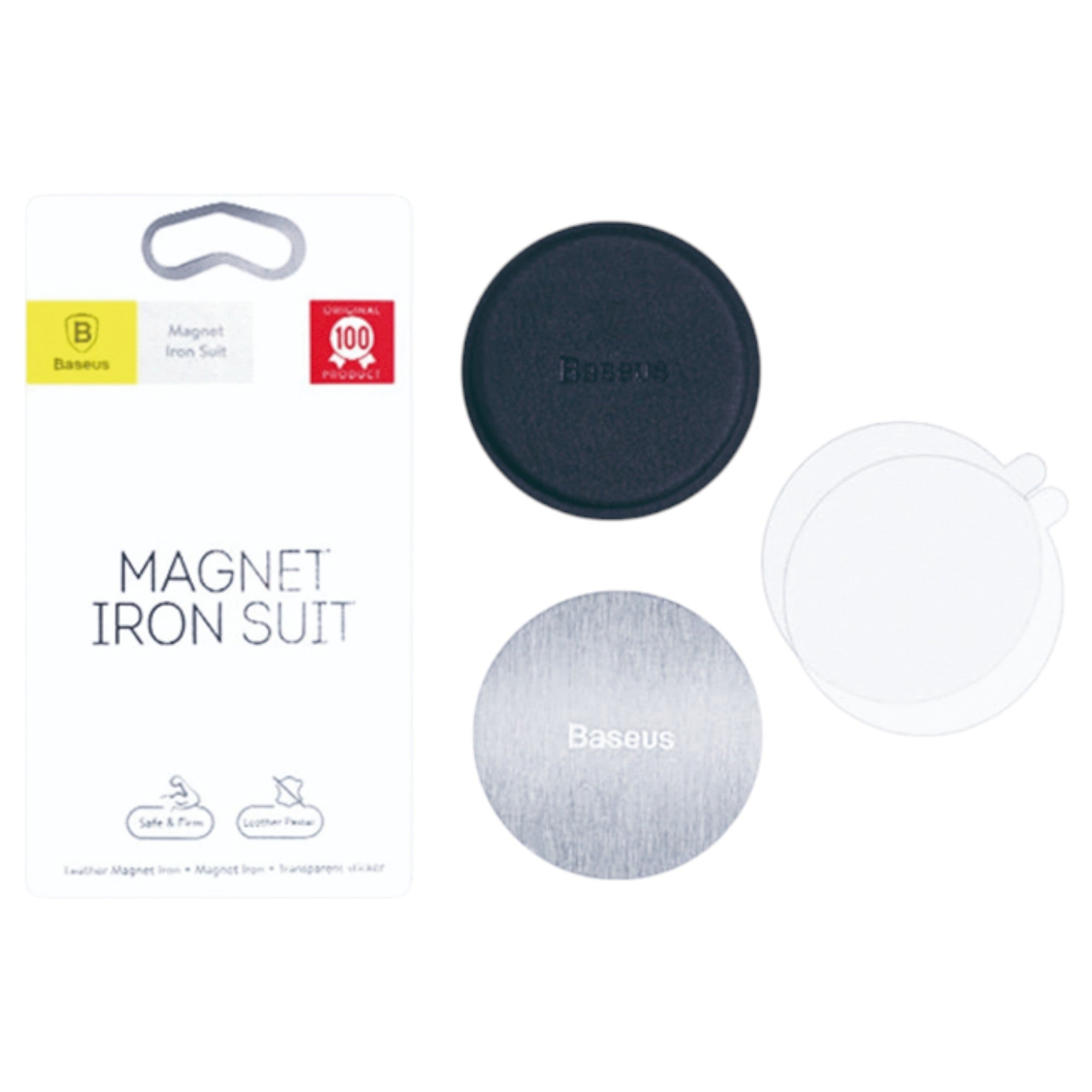 Pack de 2 Imanes Magnéticos para Smartphone con Adhesivo 3M