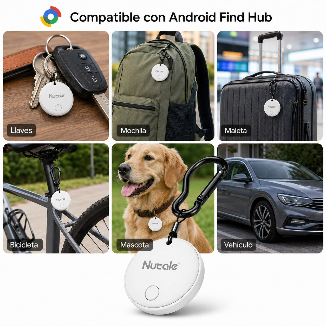 Localizador GPS Multiusos para Android Find Hub Google
