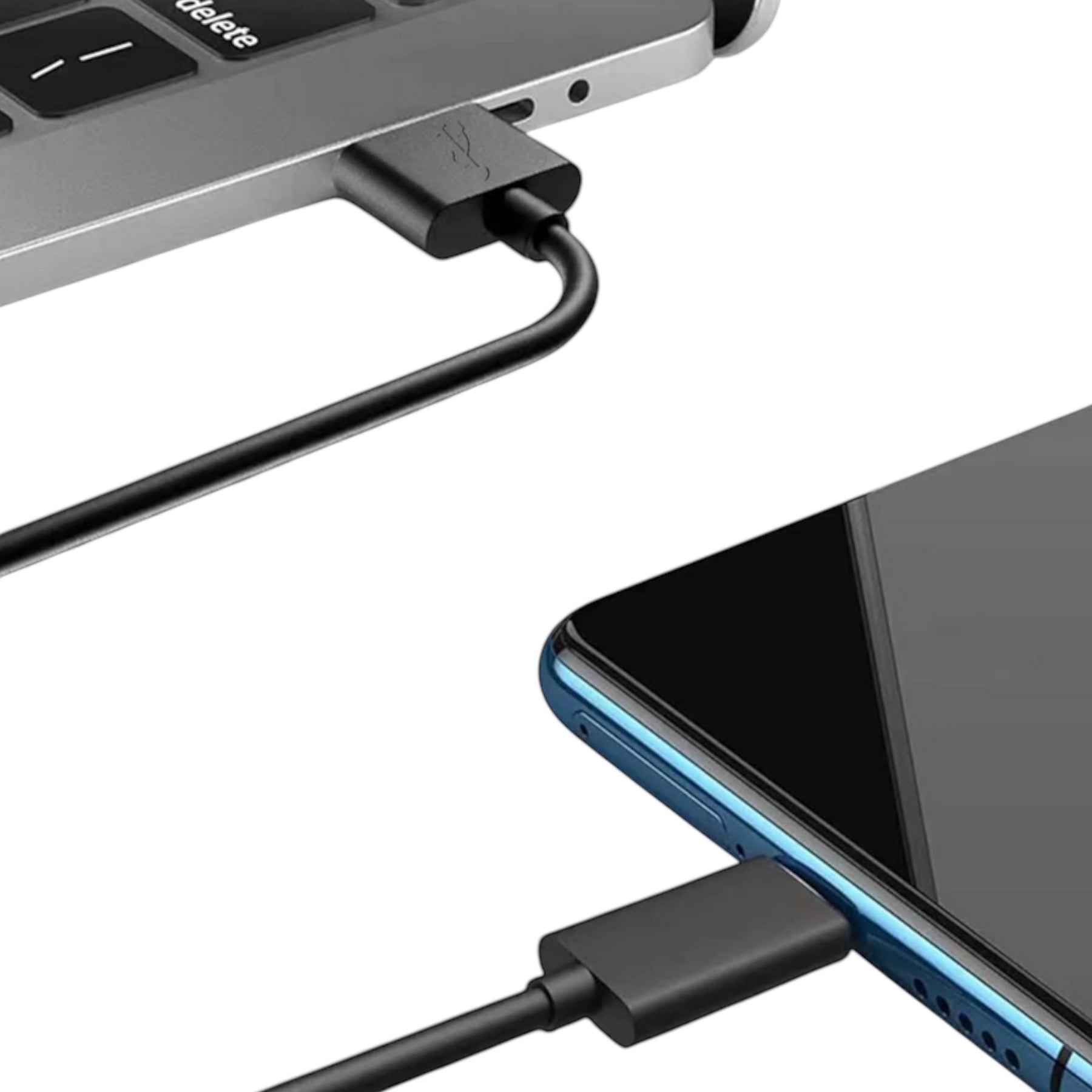 Cable de Datos USB a USB-C 1MT para Android Auto y CarPlay