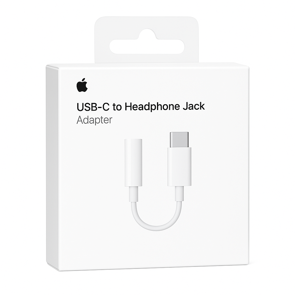 Adaptador Apple USB-C a Jack 3.5mm Original