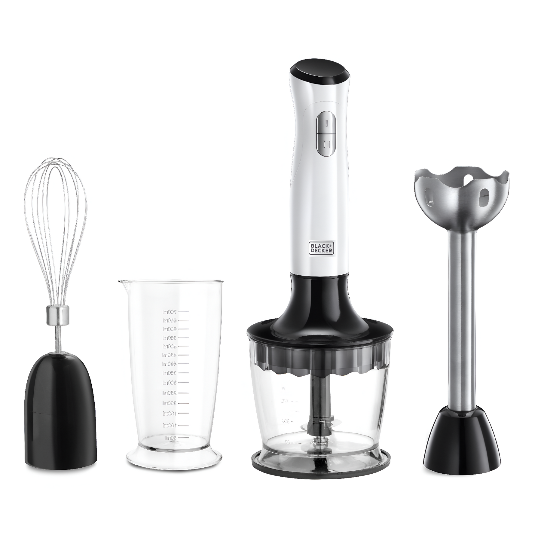 Batidora De Inmersion 3 en 1 Black + Decker 700W HB24710-CL