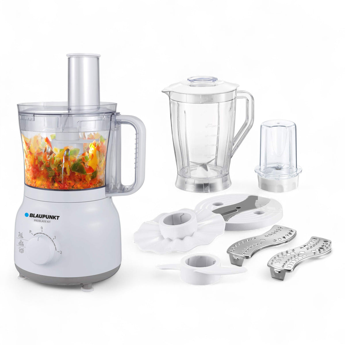 Kit Procesador de Alimentos Pro Blade 3en1  850W Dual Speed