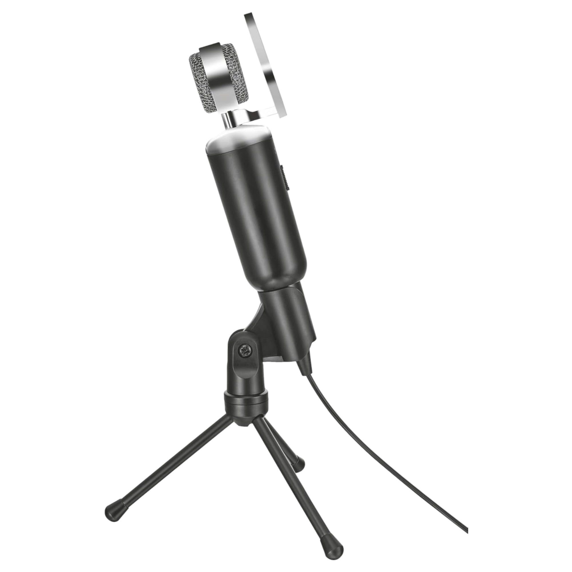 Microfono de Escritorio Trust Madell Jack 3.5mm con Filtro POP