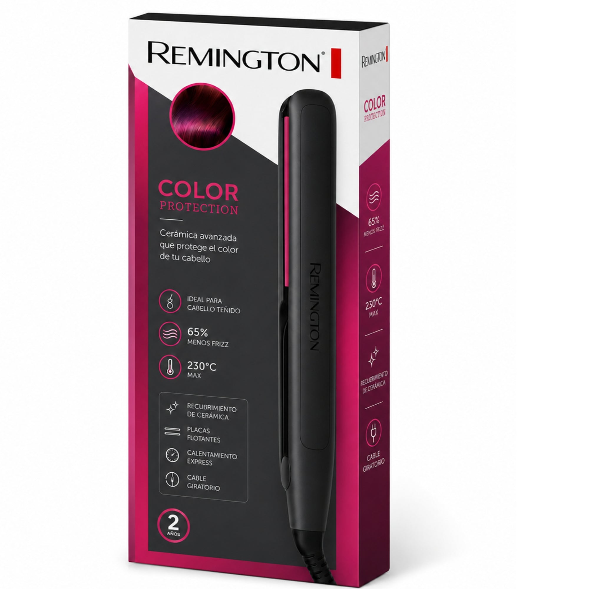 Alisador De Cabello Remington Color Protect S6300 Anti Frizz