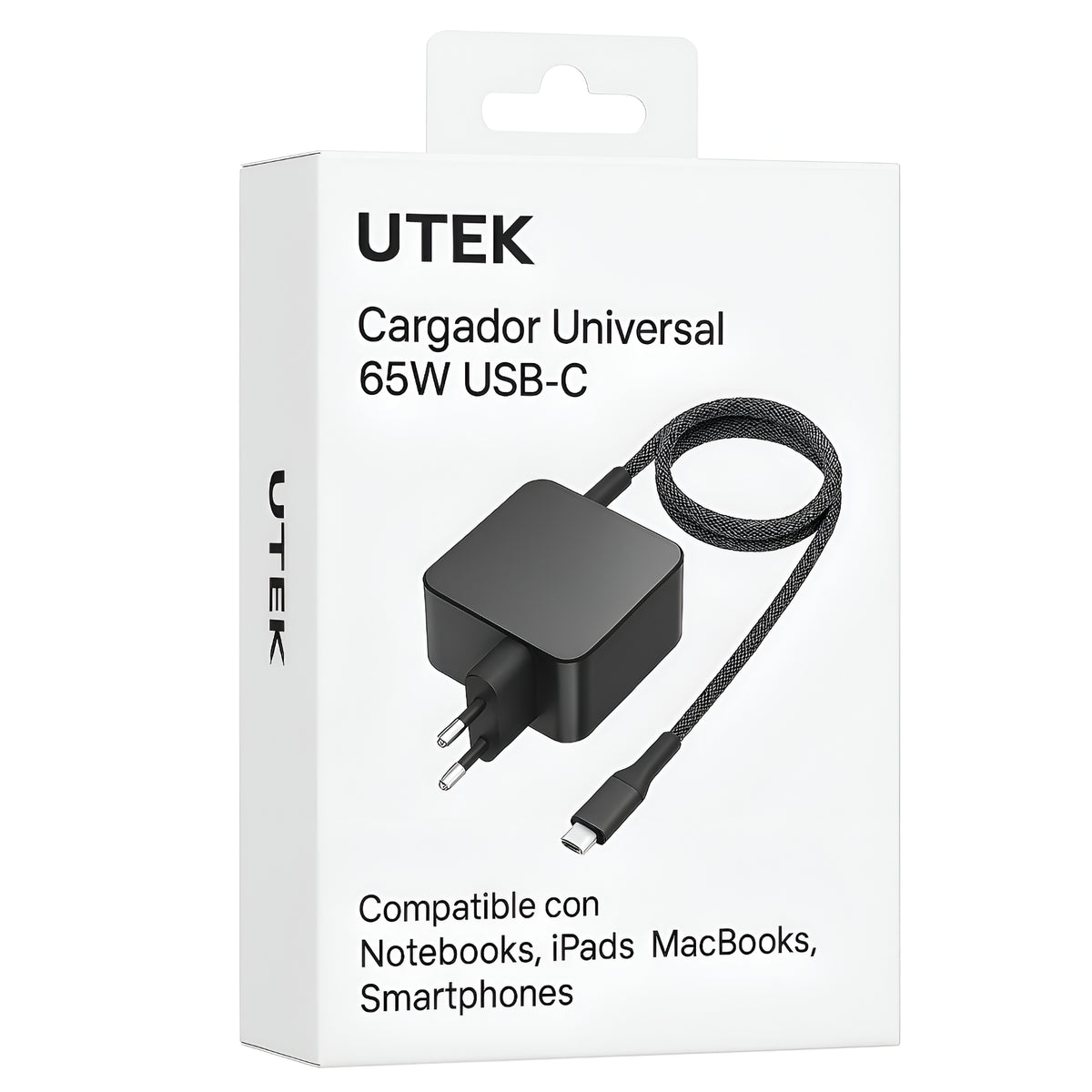 Cargador Universal USB-C para Smartphone y Notebook 65W SEC