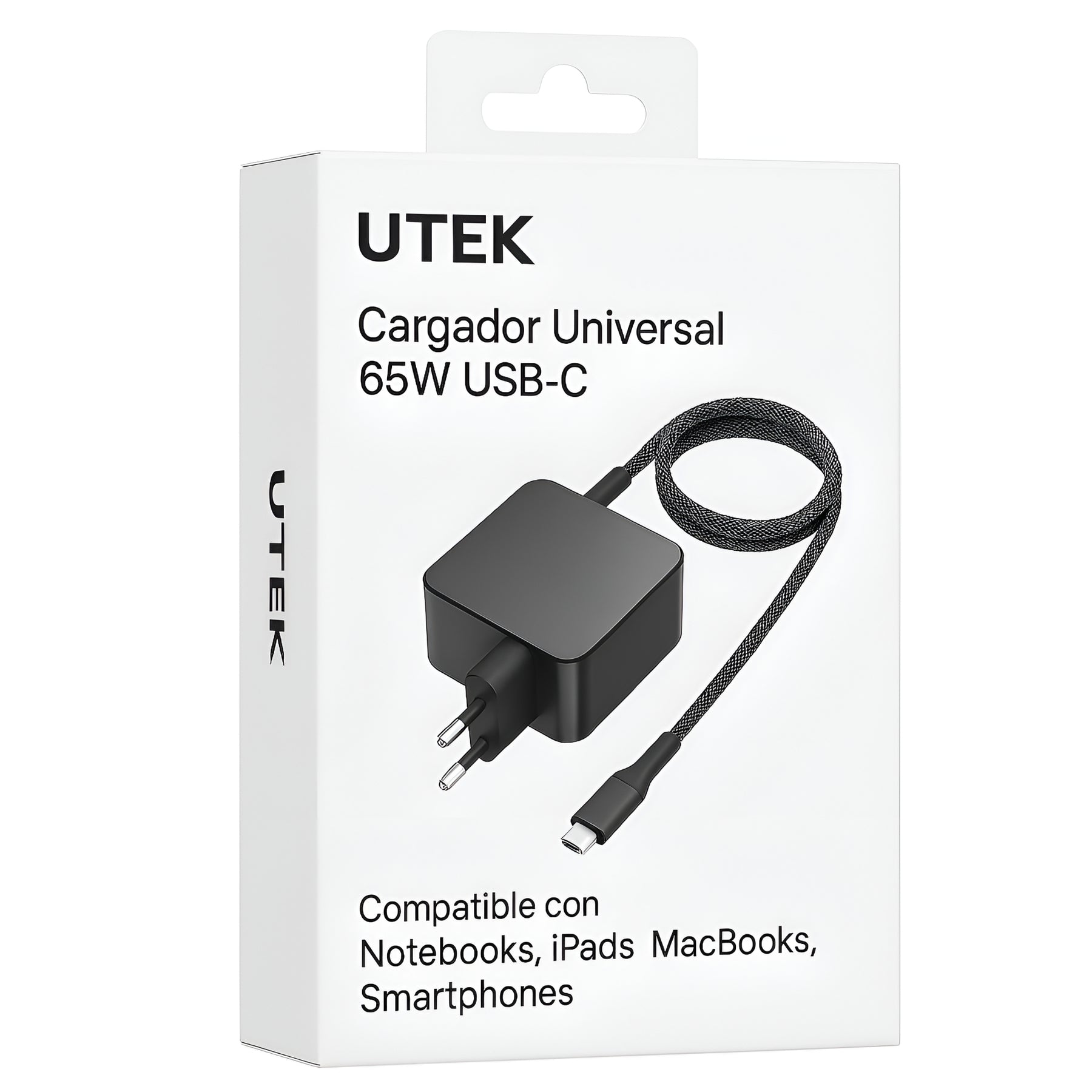 Cargador Universal USB-C para Smartphone y Notebook 65W SEC
