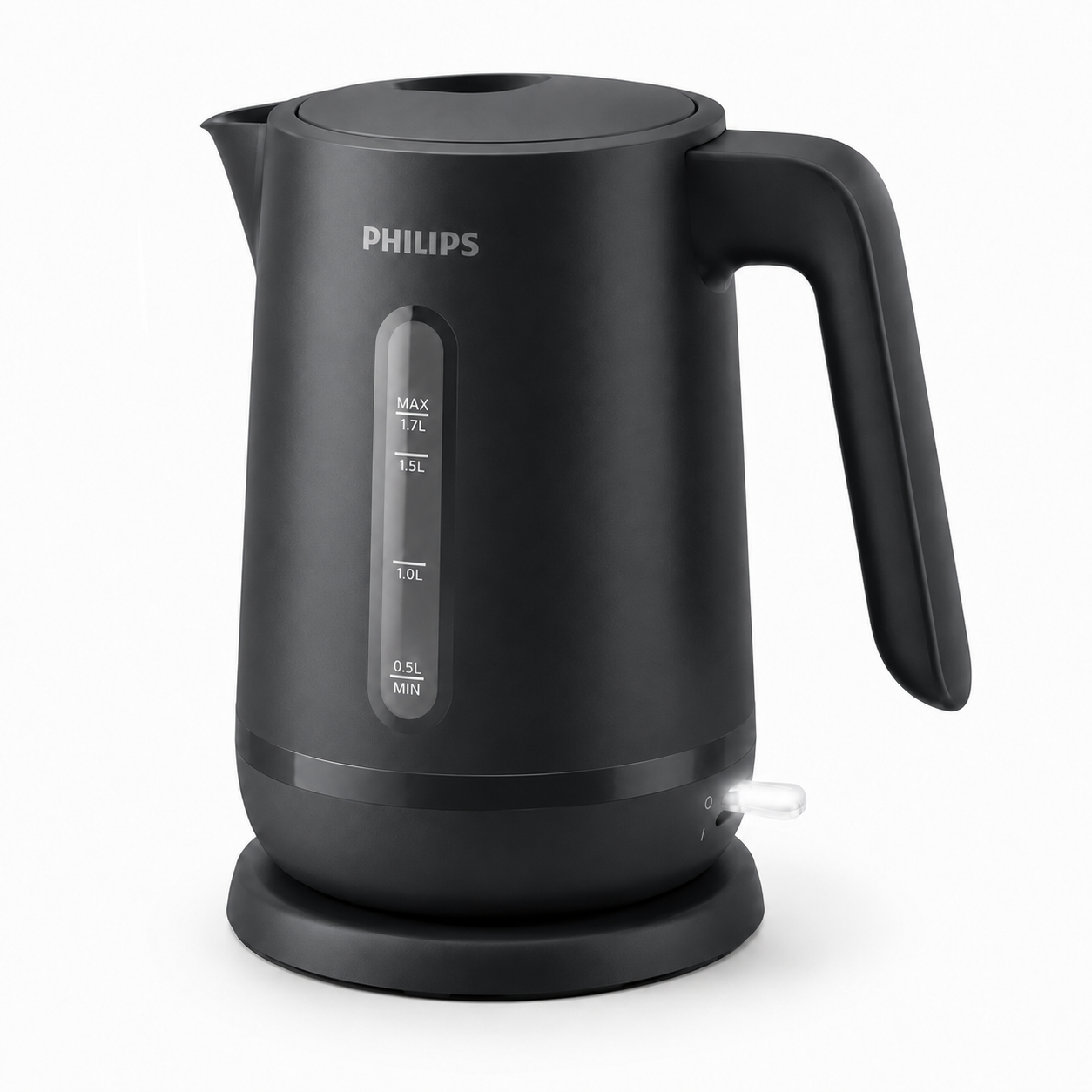 Hervidor Philips 1.7 Litros con Base Giratoria de 360° Black