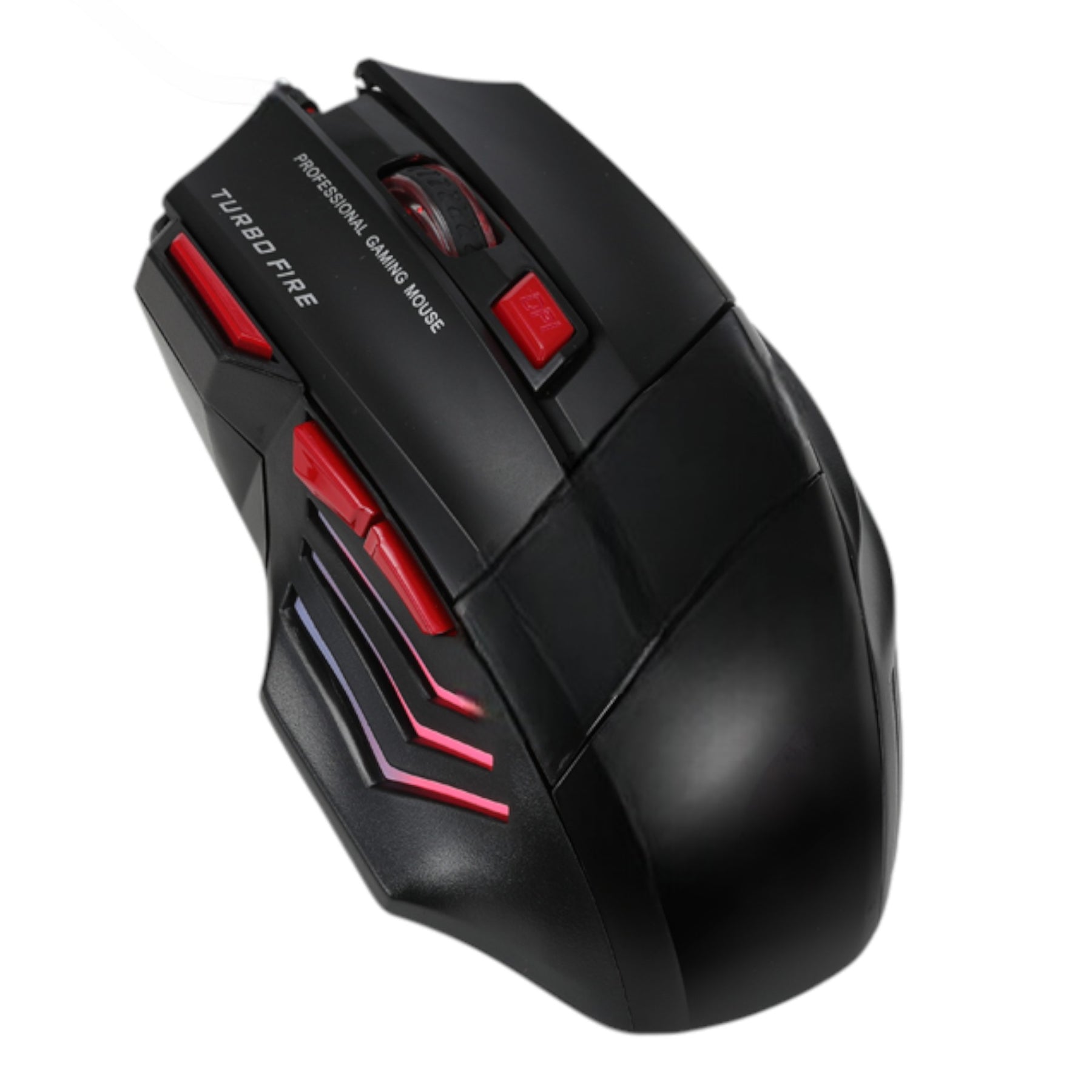 Mouse Gamer 7 Botones 3200 DPI + Turbo Fire Reptilex Rx0006