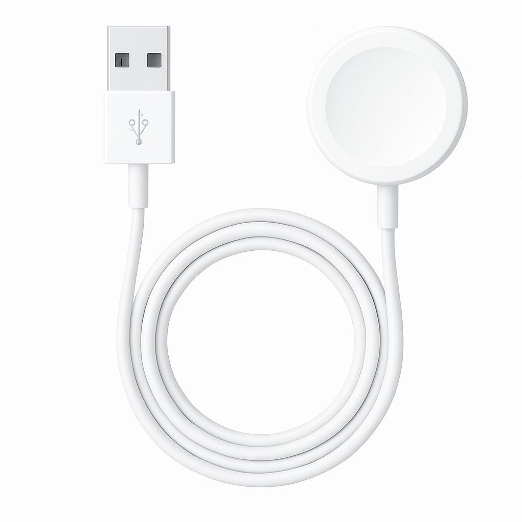Cable de Carga USB Magnético Compatible con Apple Watch 1MT