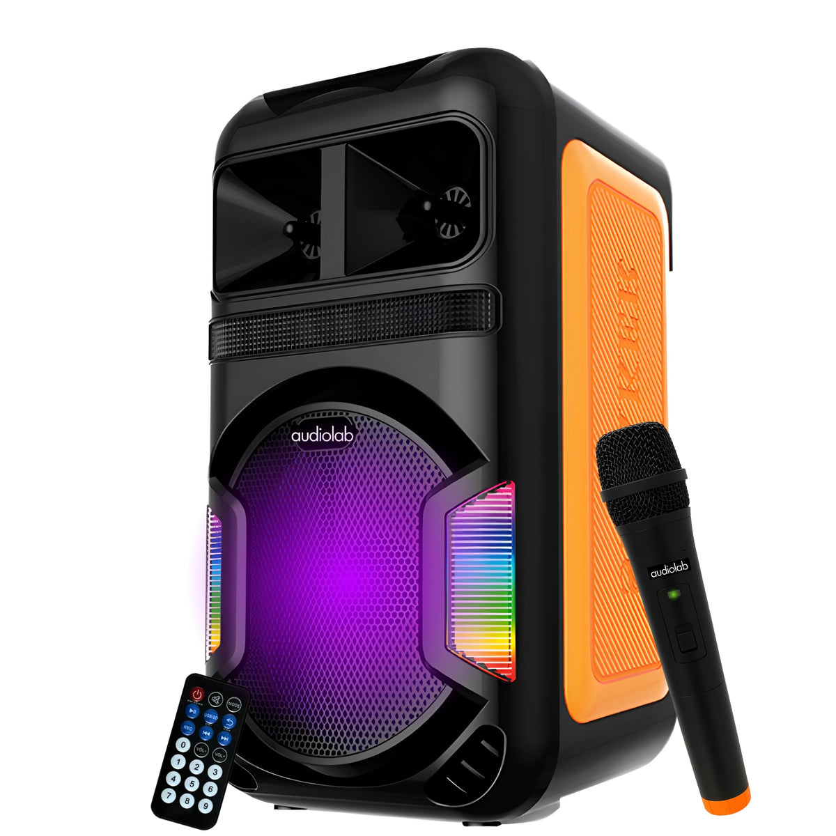 Parlante Karaoke RGB con Micrófono Inalámbrico Bluetooth 805