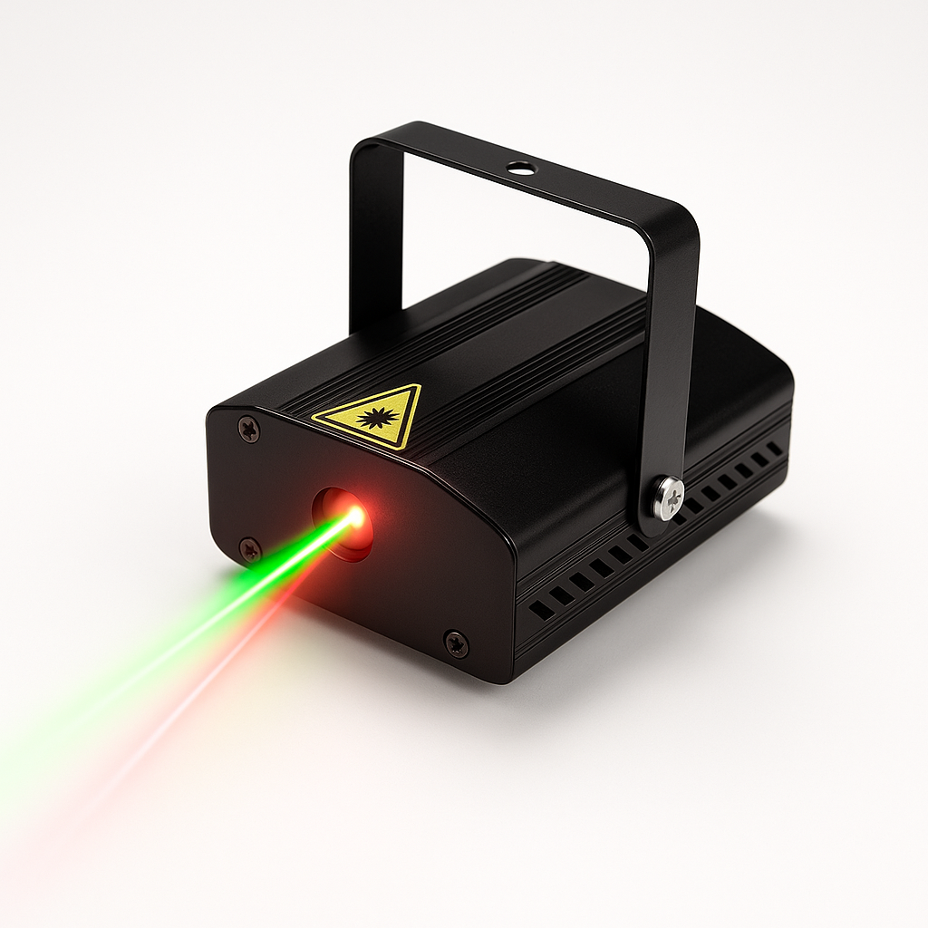 Luces Laser para Fiestas RGB Con Sensor Rítmico LED08