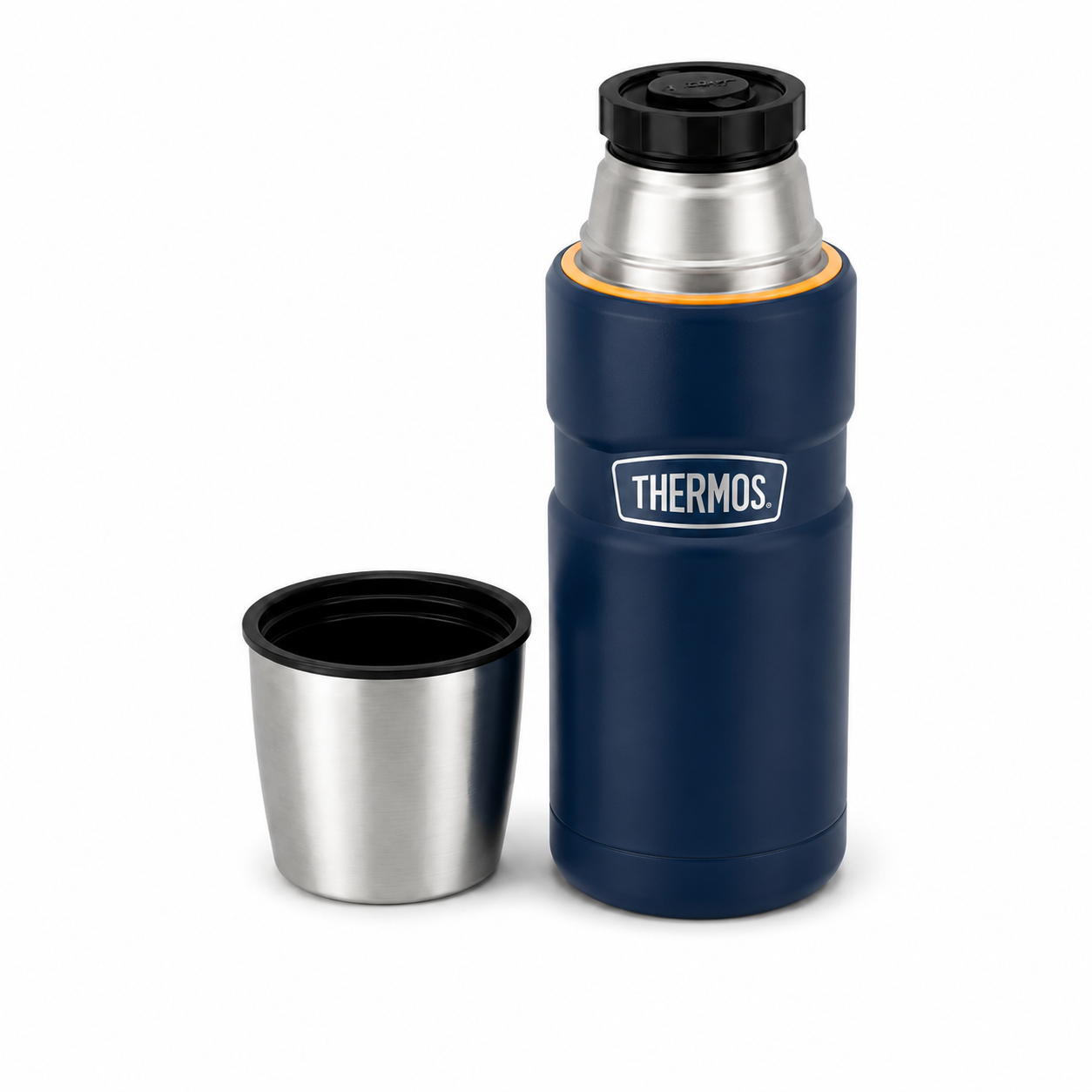 Termo Premium 470ML Multiusos SK2000MB Thermos Azul King 12h