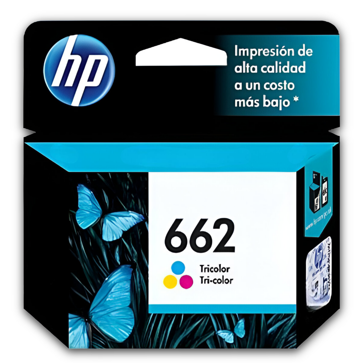 Tinta HP 662 Tricolor Cartridge Original CZ104AL 2ML Color
