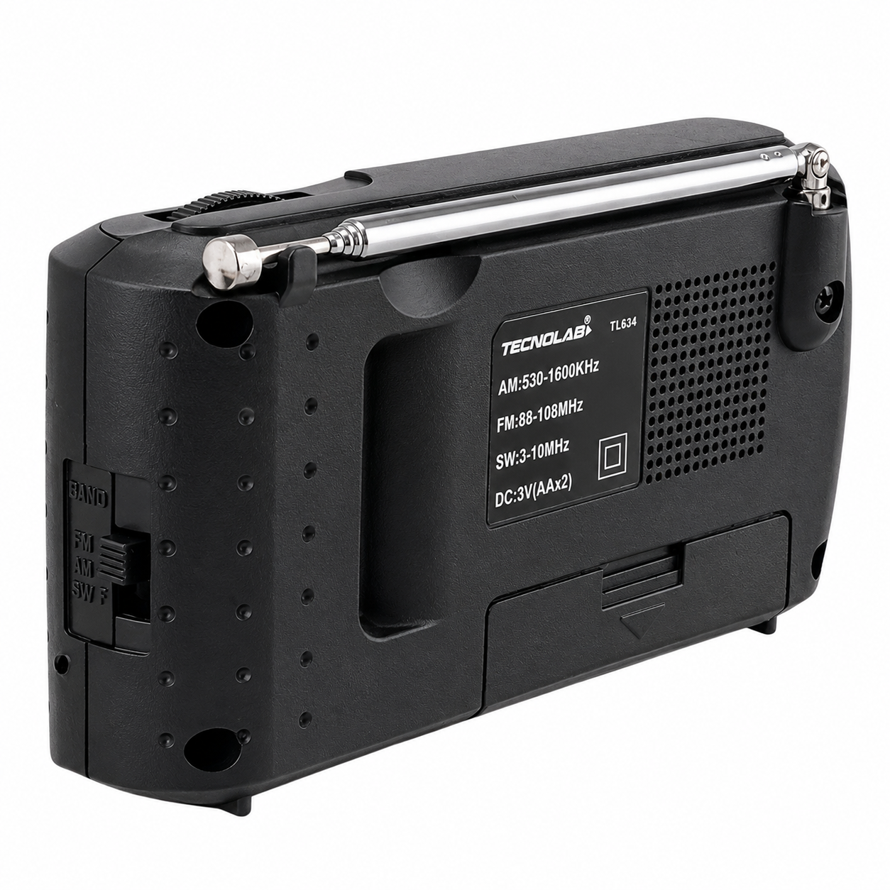 Radio Portátil de Bolsillo Multibandas AM/ FM / SW TL634