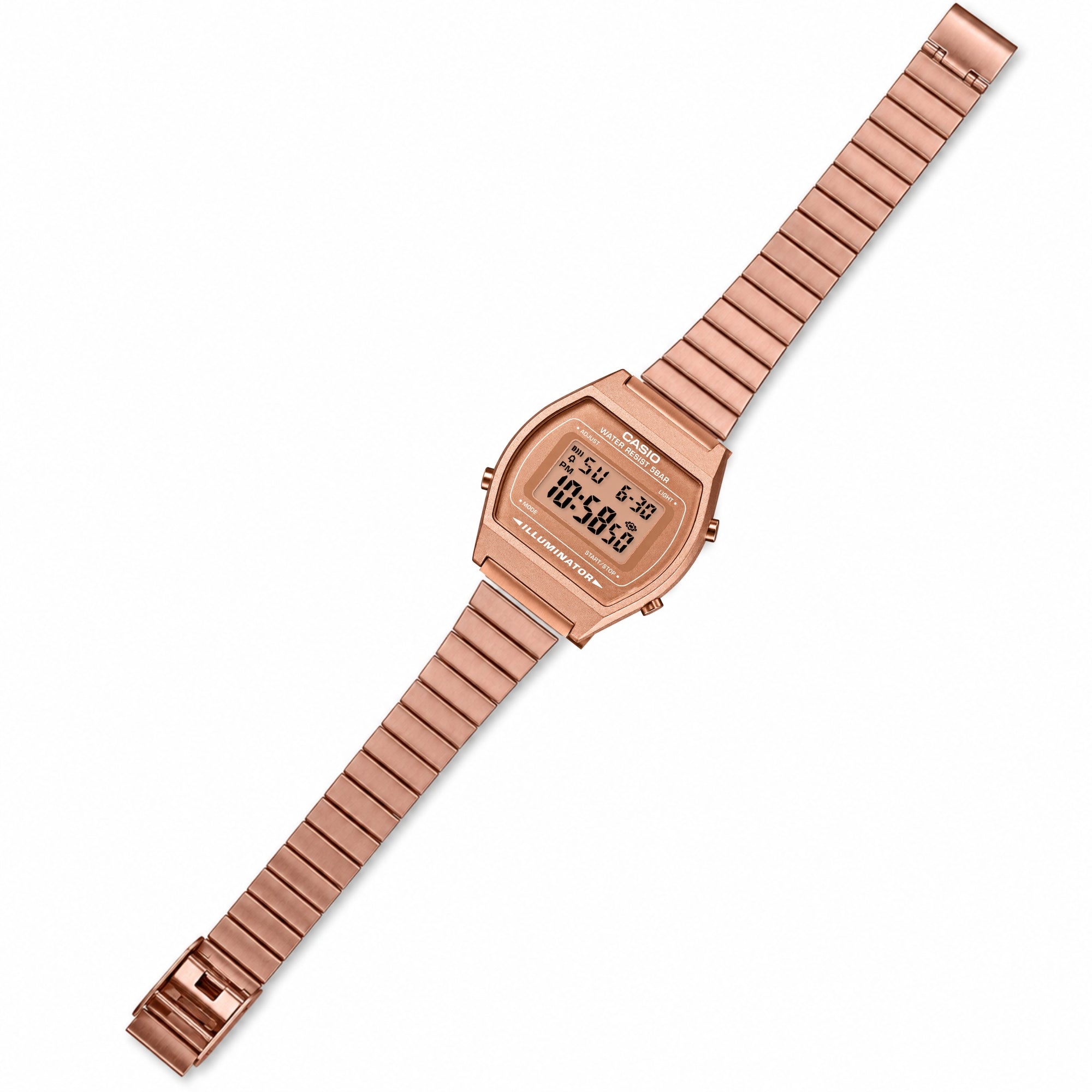 Reloj Casio de Mujer Oro Rosa B640WC-5ADF Classic Edition
